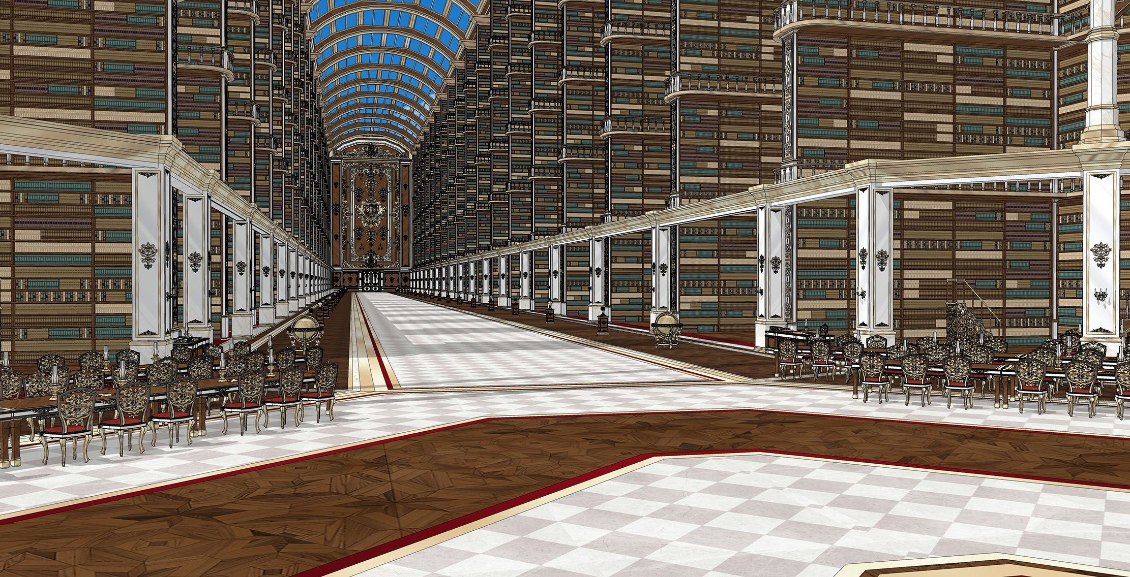 왕실 도서관 royal library-8 왕실 도서관 royal library-8