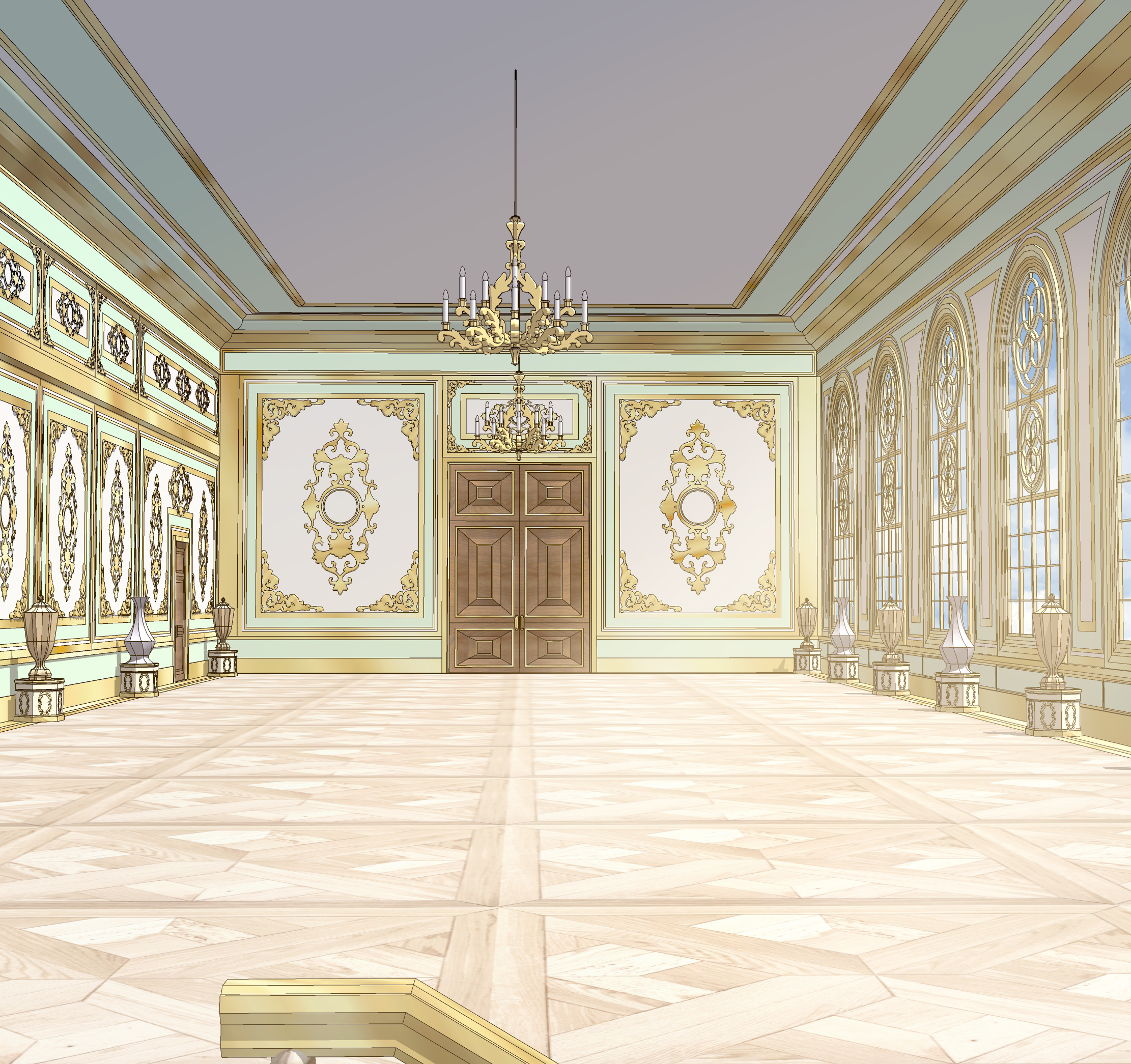 dessert shop set hallway-1보정 dessert shop set hallway-1보정