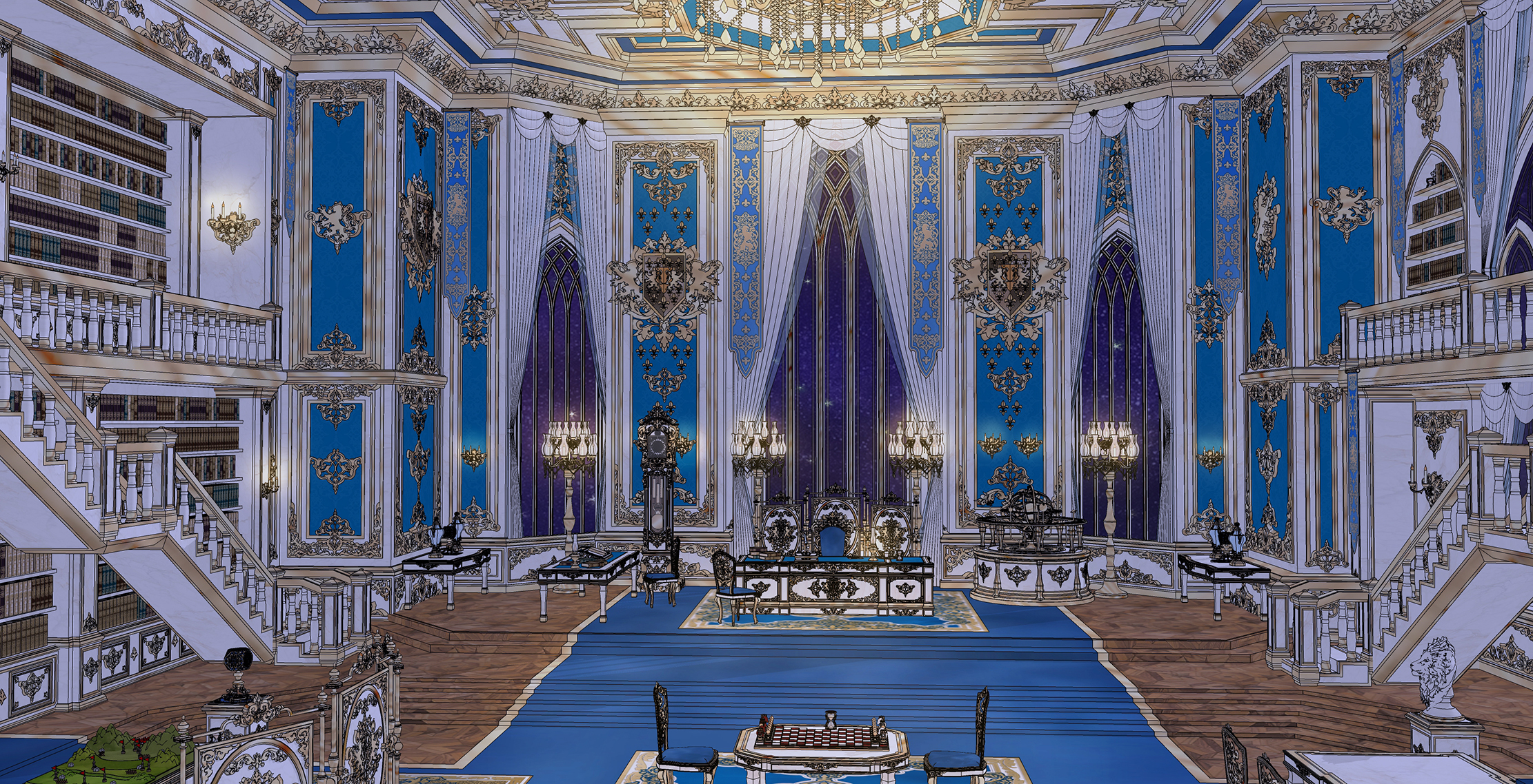 제1왕자의 집무실First Prince's Office-19 밤 보정 제1왕자의 집무실First Prince's Office-19 밤 보정