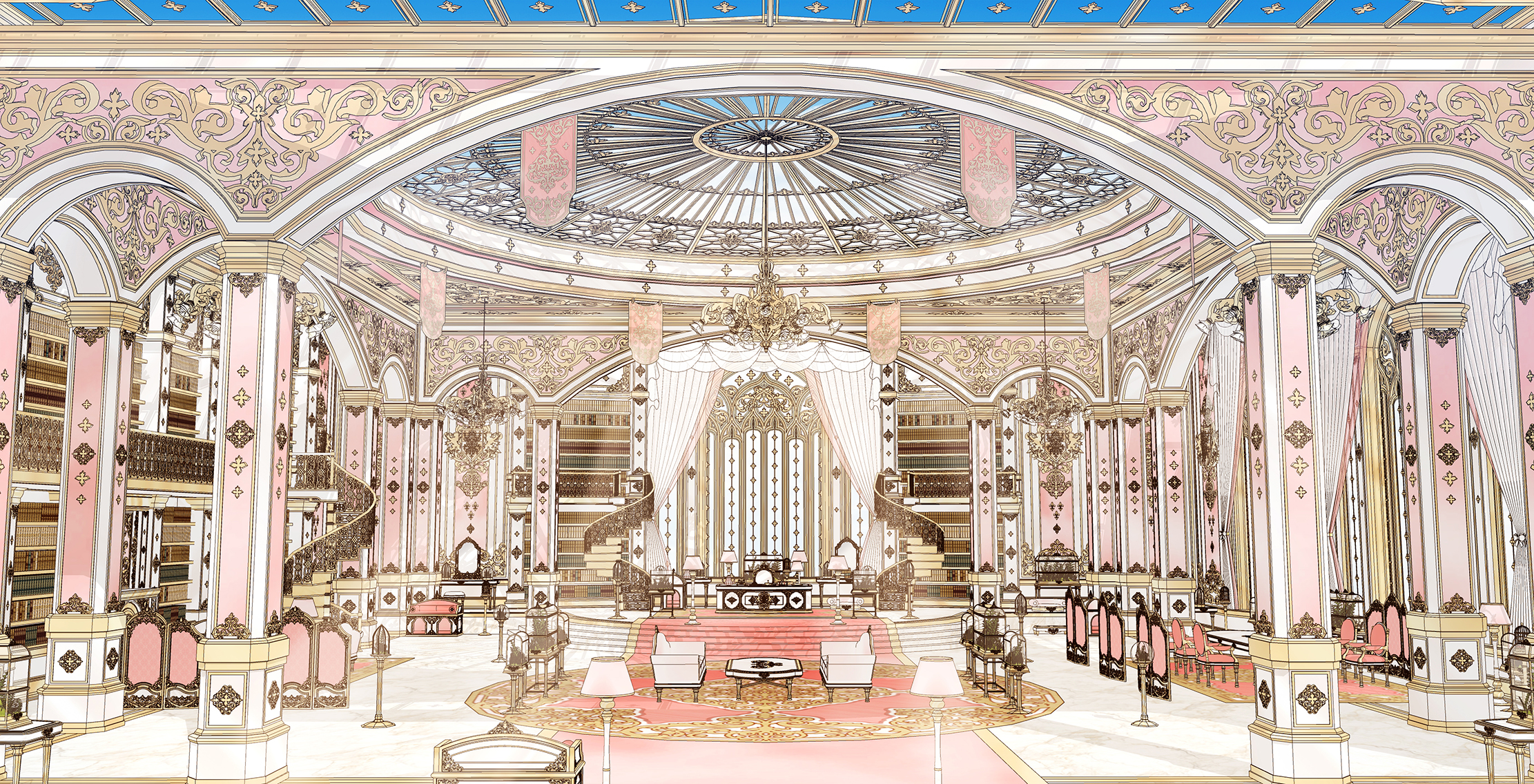 공주 집무실princess office보정 공주 집무실princess office보정