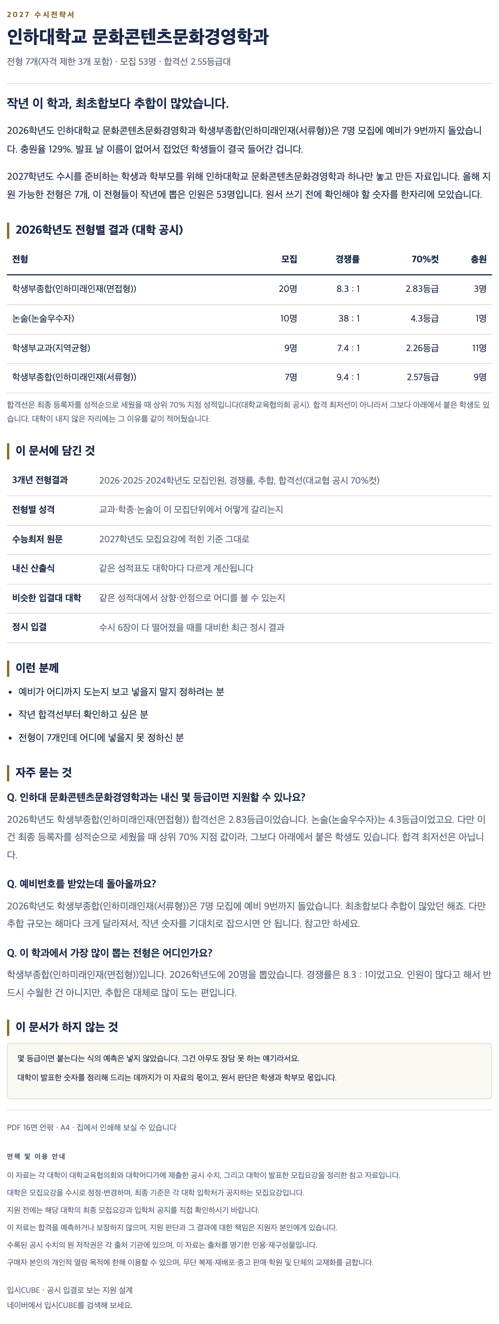 인하대_문화콘텐츠문화경영학과_상세 인하대_문화콘텐츠문화경영학과_상세