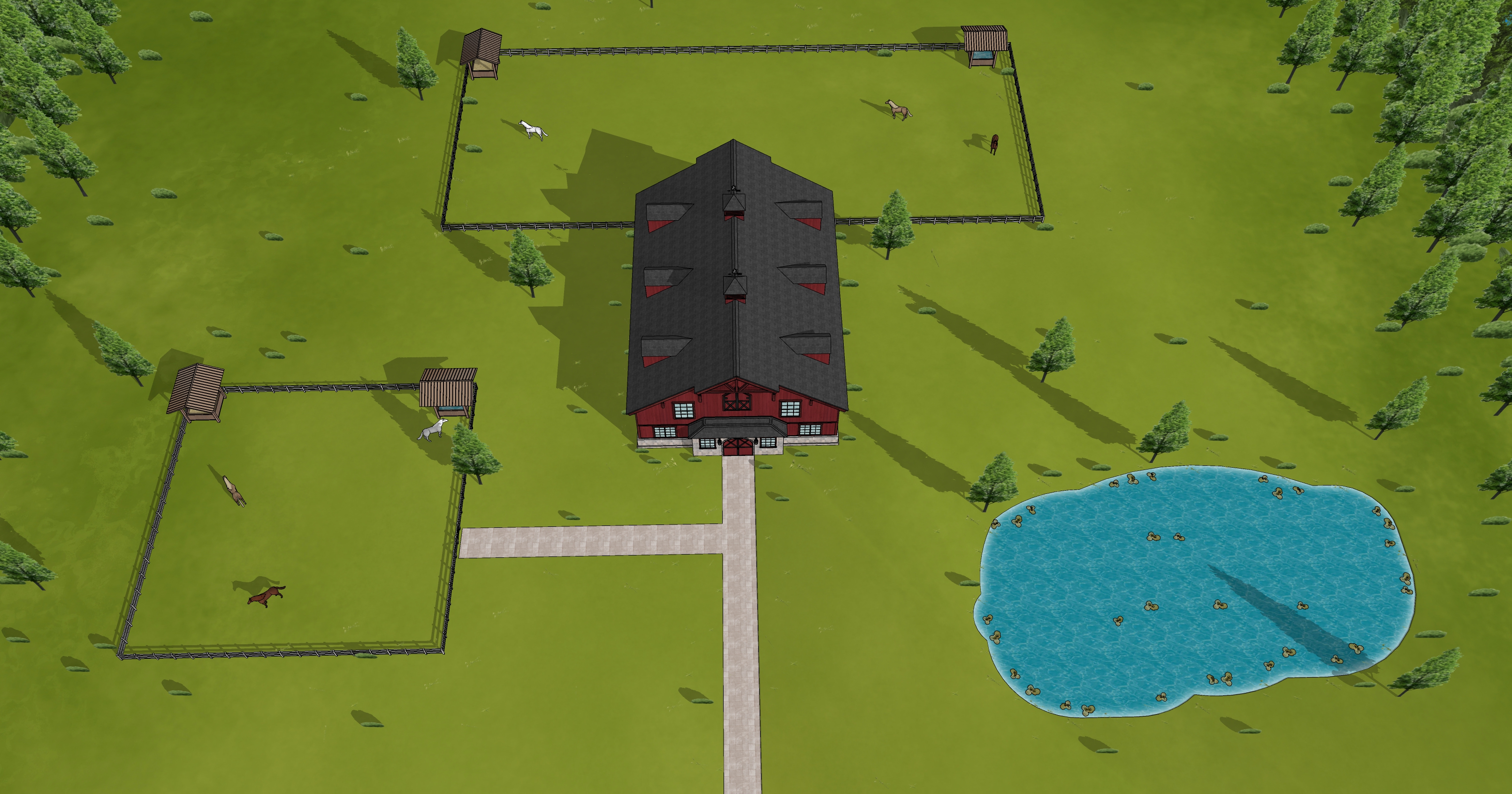 마구간 외부 Outside the stable ver4-8 마구간 외부 Outside the stable ver4-8