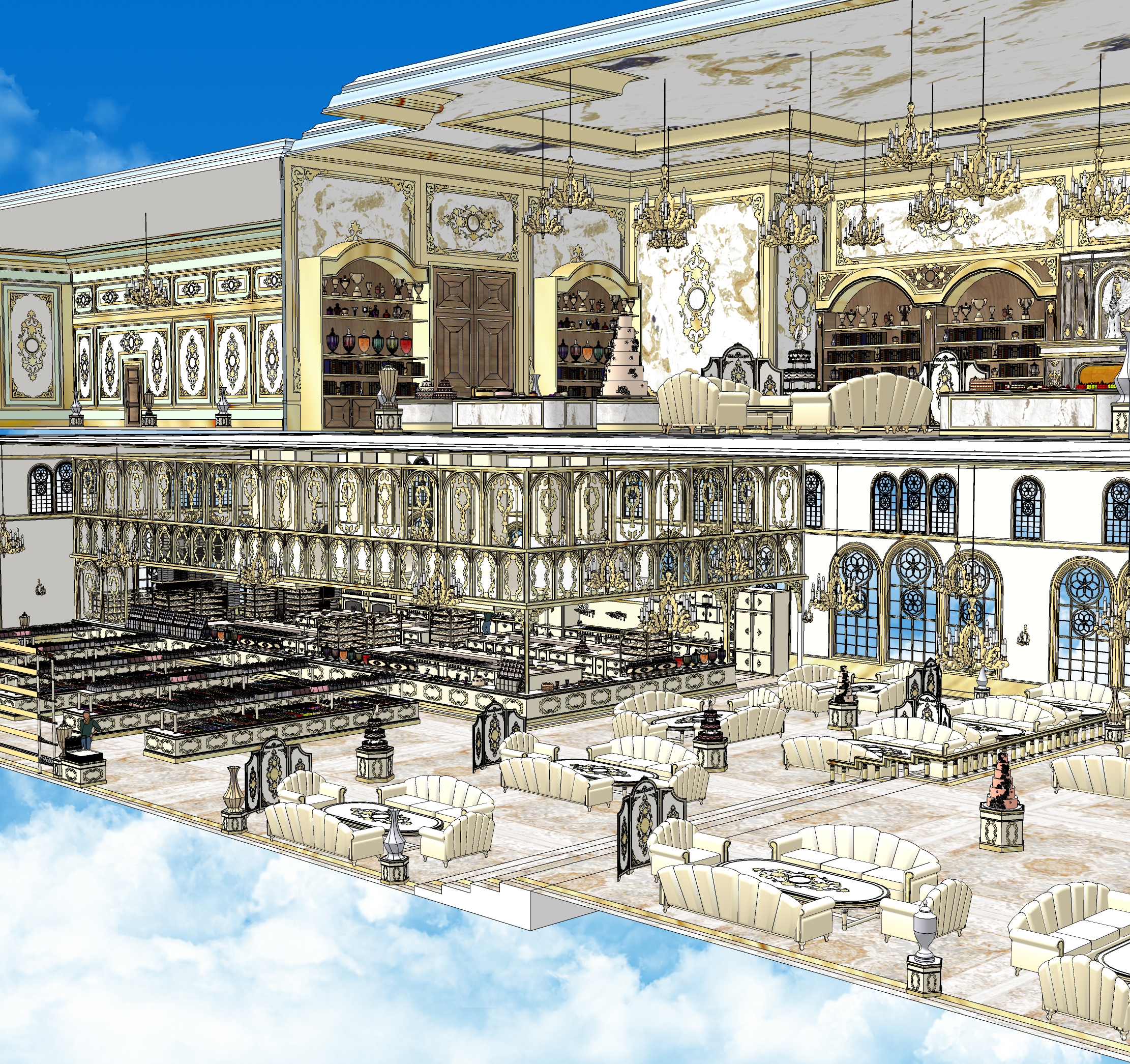 dessert shop set-1 dessert shop set-1