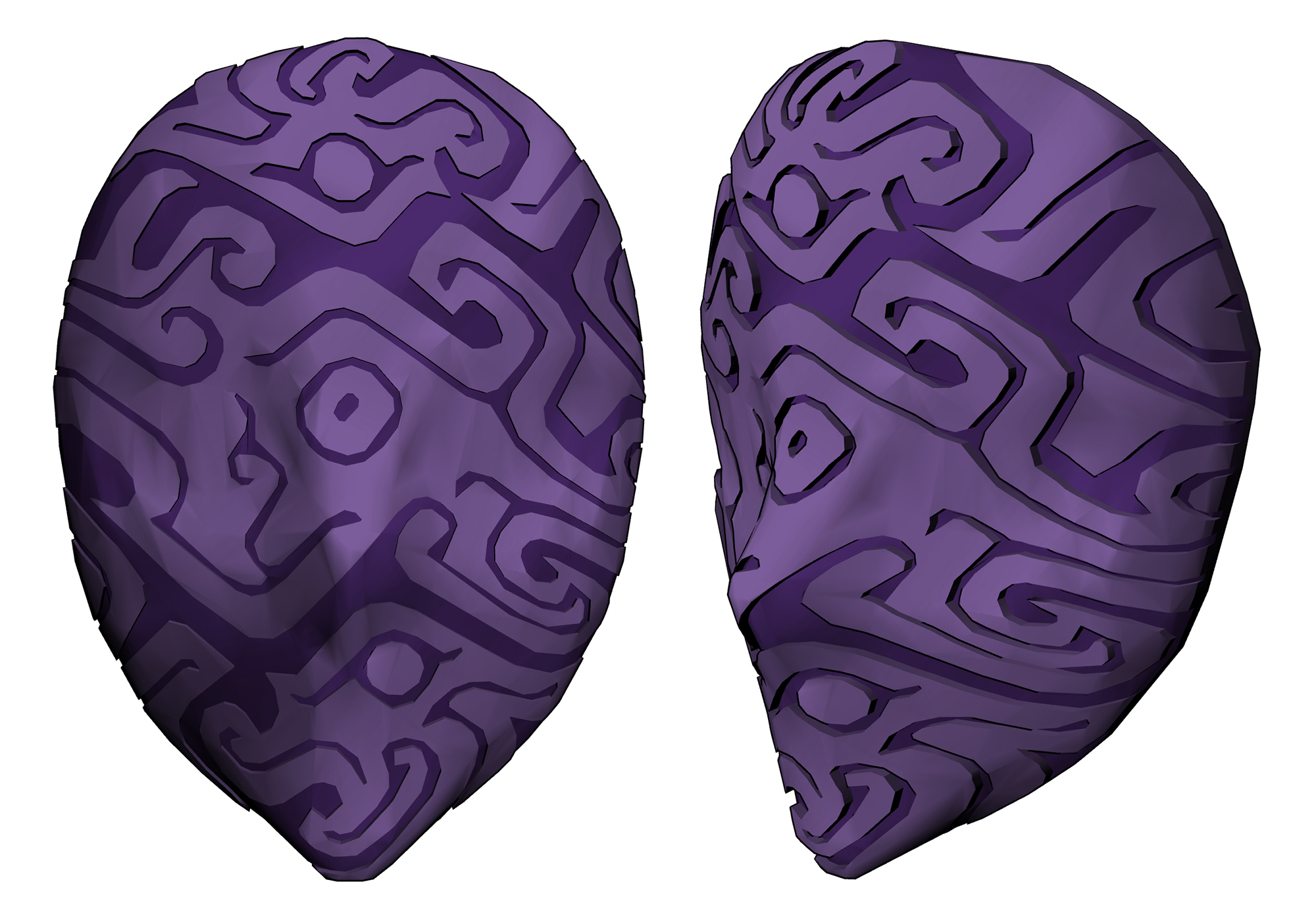 동양풍 가면 Oriental style mask B-31-3 동양풍 가면 Oriental style mask B-31-3