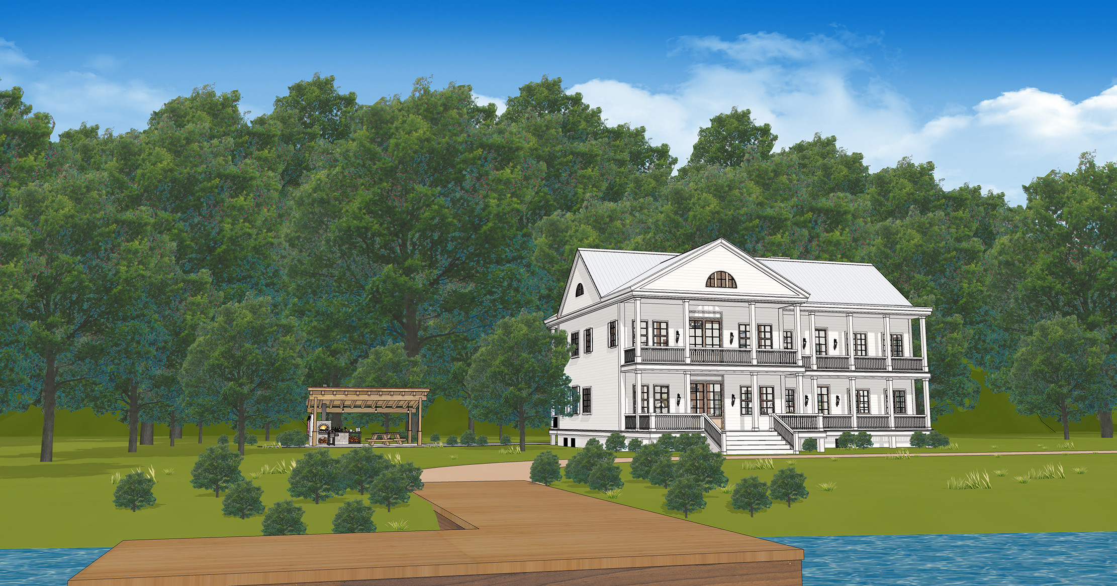 호수 별장 Lake cottage-1 호수 별장 Lake cottage-1