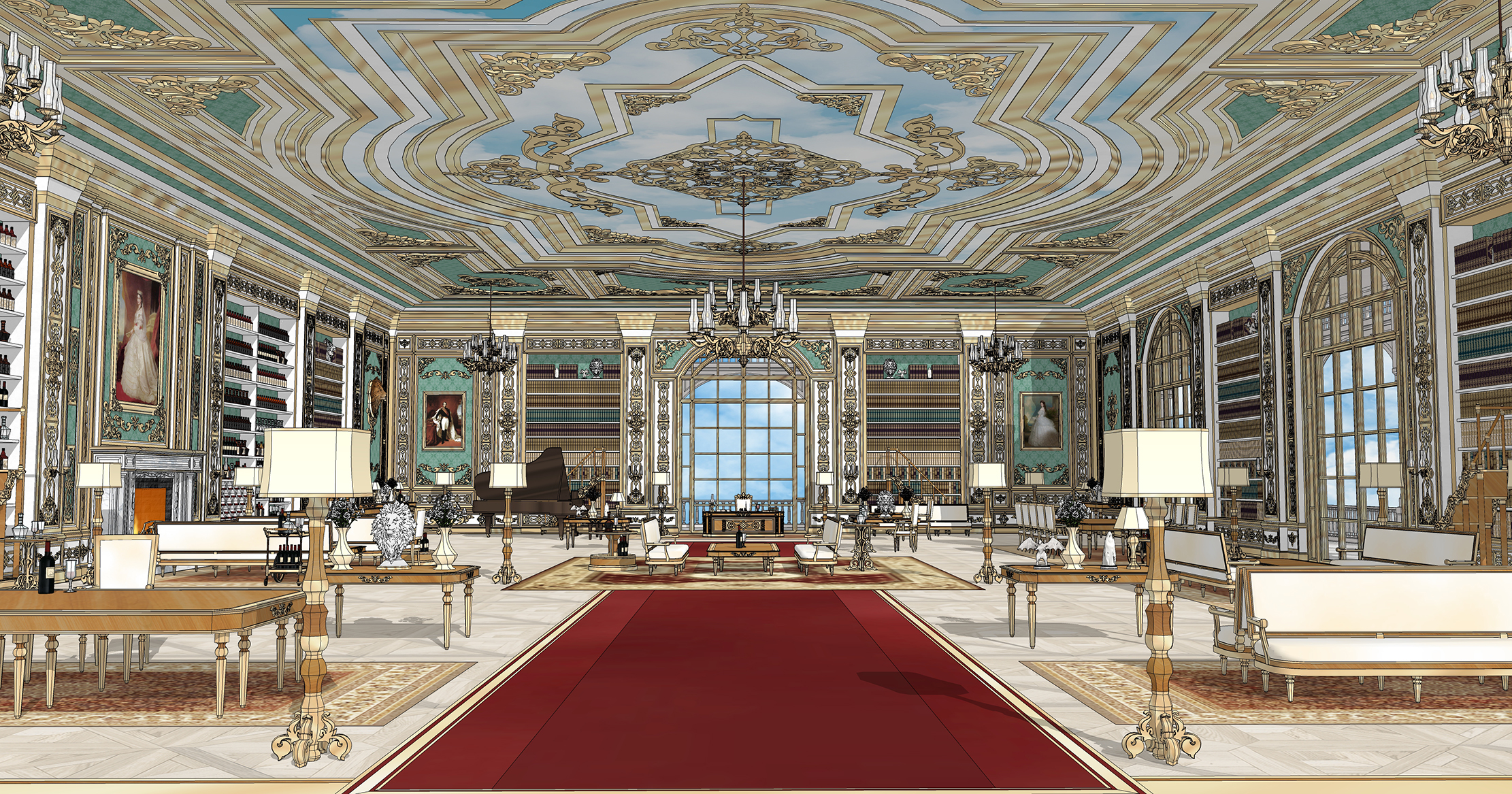 자작의 집무실The Viscount's Office-1 자작의 집무실The Viscount's Office-1