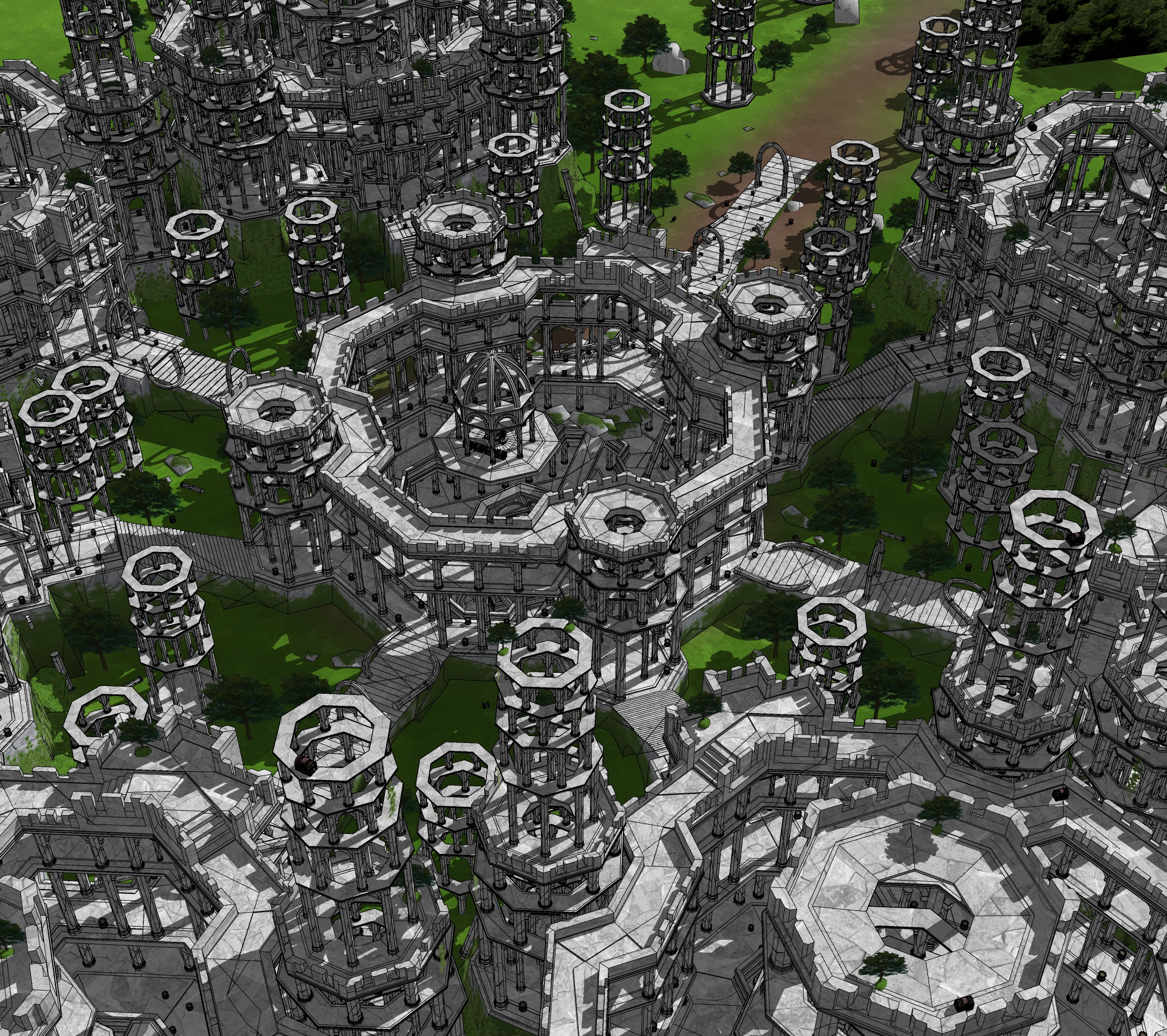 대형 유적 폐허2-14