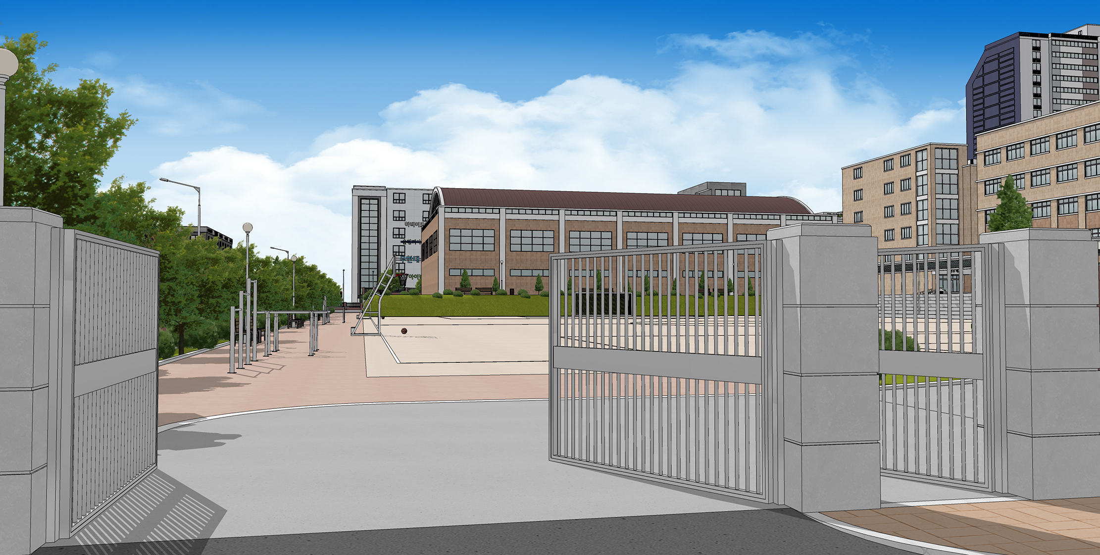 학교 기본형 basic school-9 학교 기본형 basic school-9