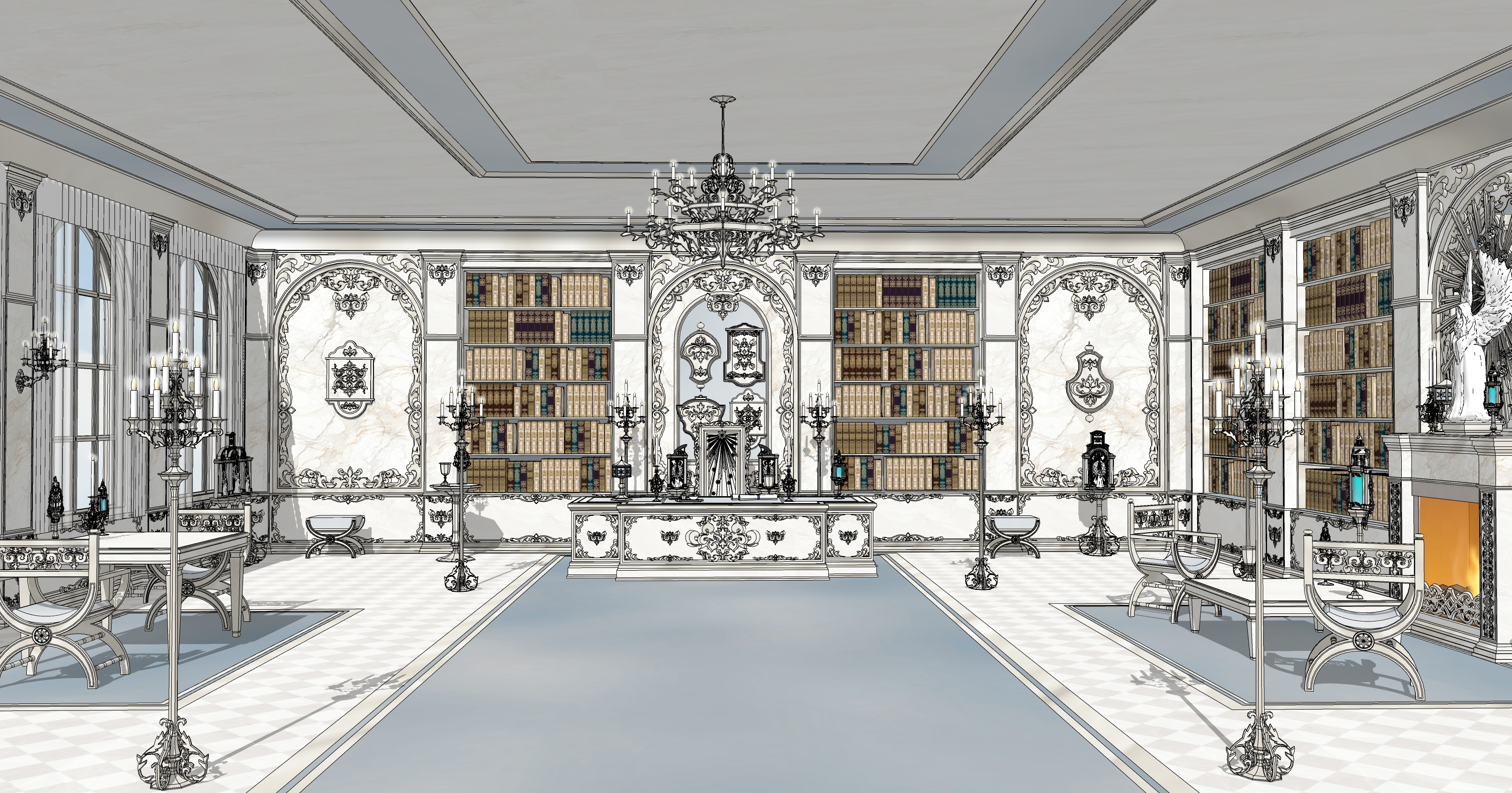 대사제의 집무실 The High Priest's Office-3