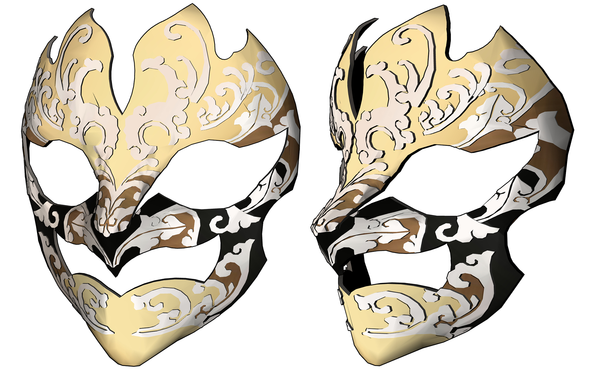 동양풍 가면 Oriental style mask A-8-3 동양풍 가면 Oriental style mask A-8-3