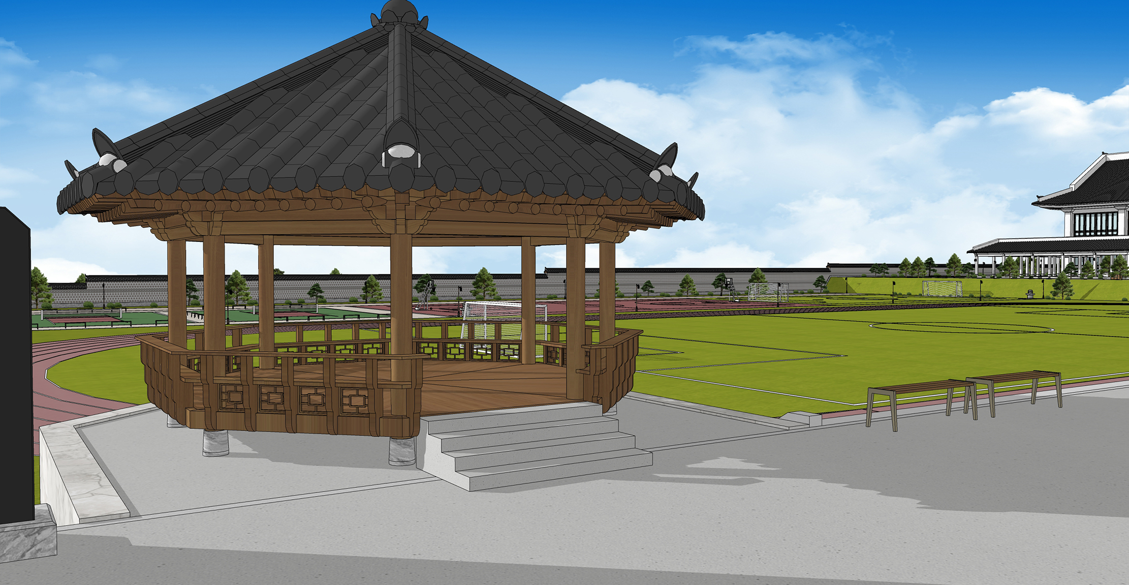 학교 동양풍학교Oriental-style school-23