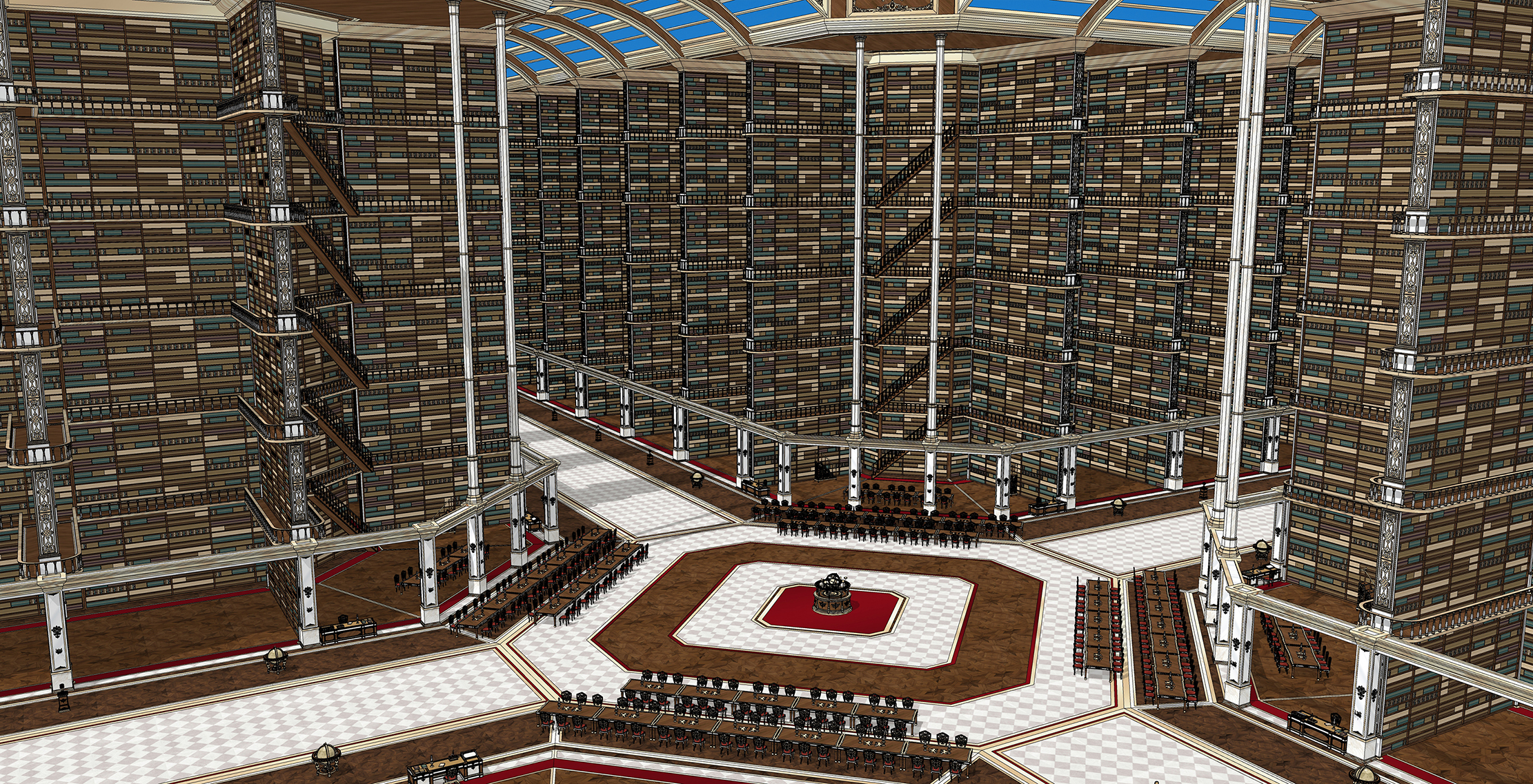 왕실 도서관 royal library-6 왕실 도서관 royal library-6