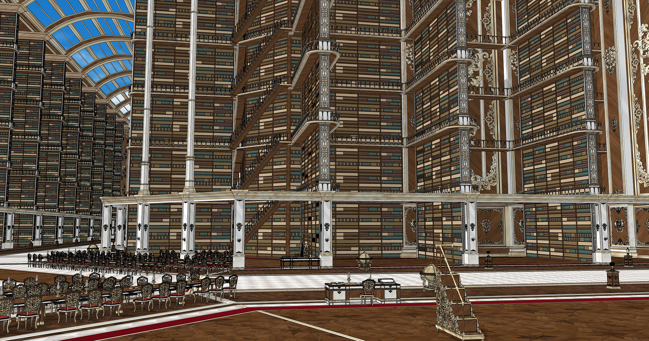 왕실 도서관 royal library2-3 왕실 도서관 royal library2-3