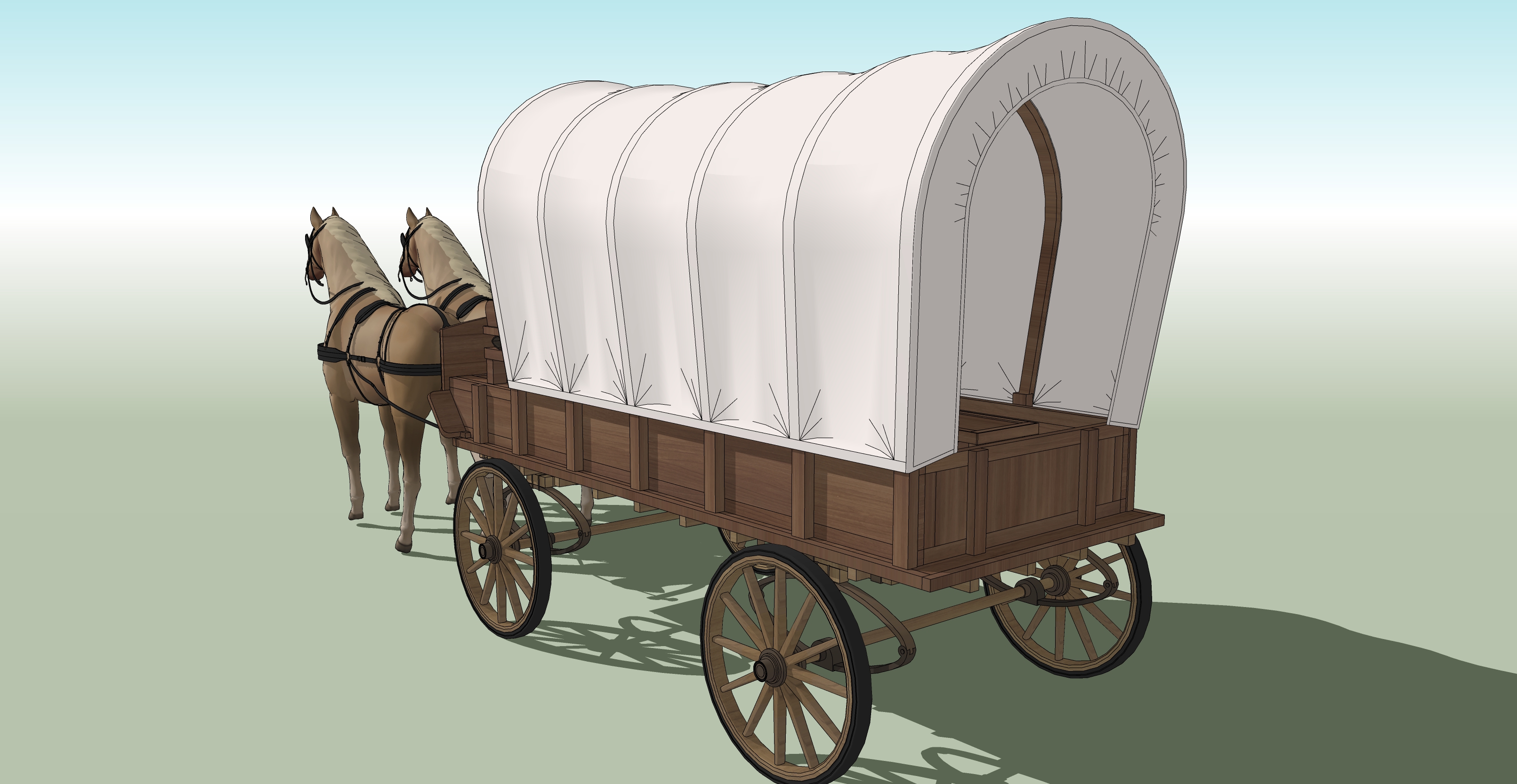 짐 마차 wagon-2