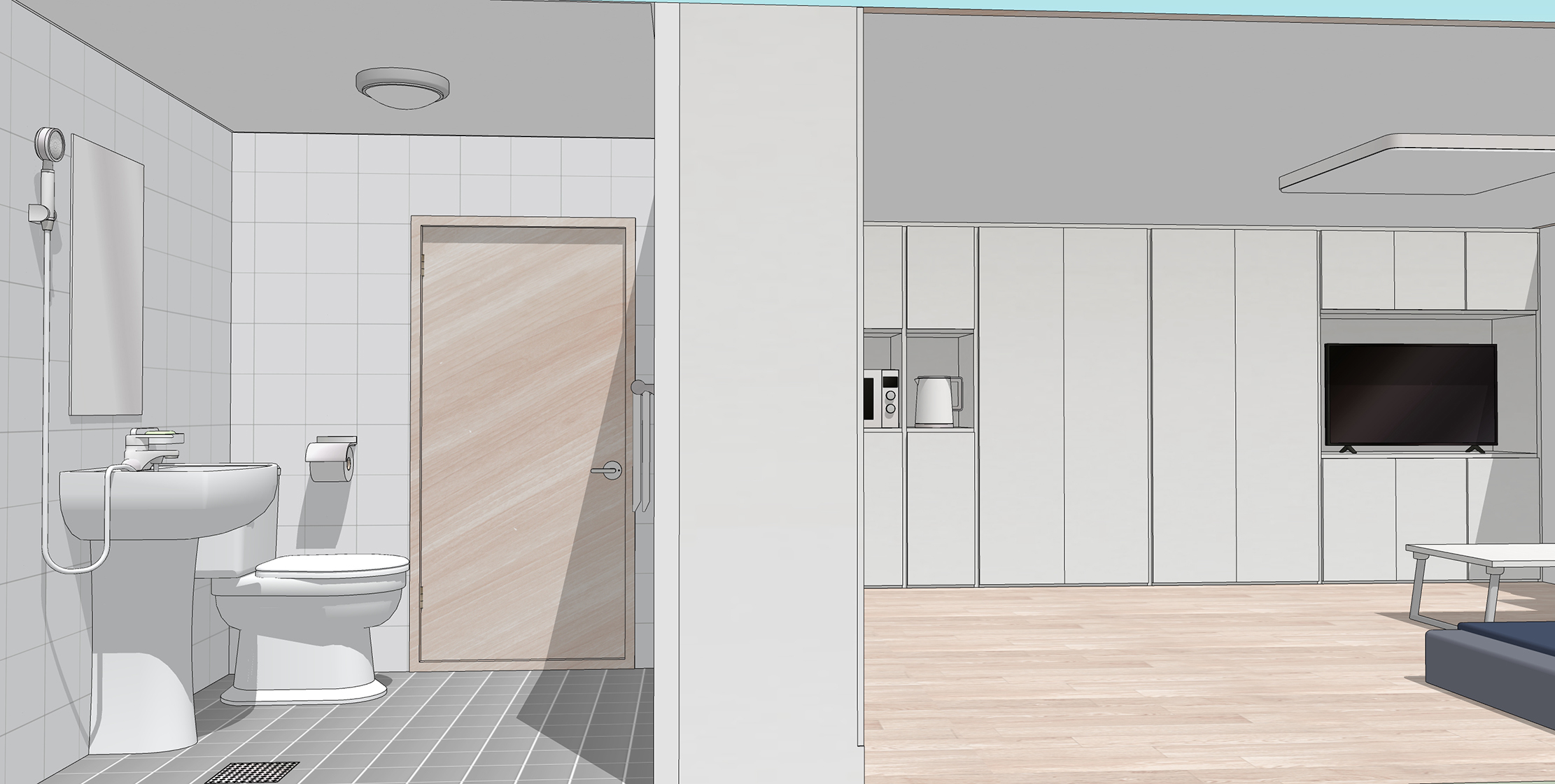 지하원룸Basement One Room-6