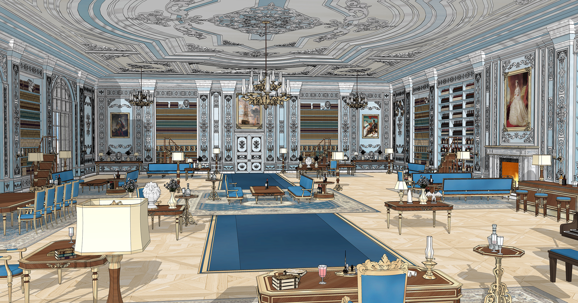 남작의 집무실The Baron's Office-3 남작의 집무실The Baron's Office-3