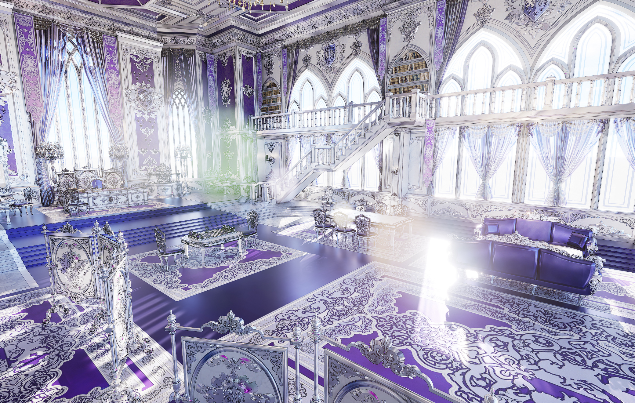 왕녀의 집무실-3 왕녀의 집무실-3