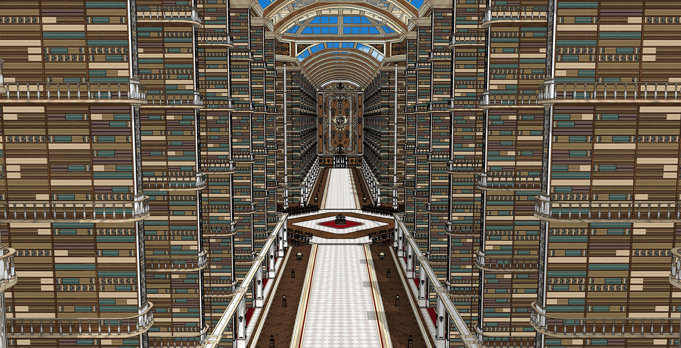 왕실 도서관 royal library-9 왕실 도서관 royal library-9