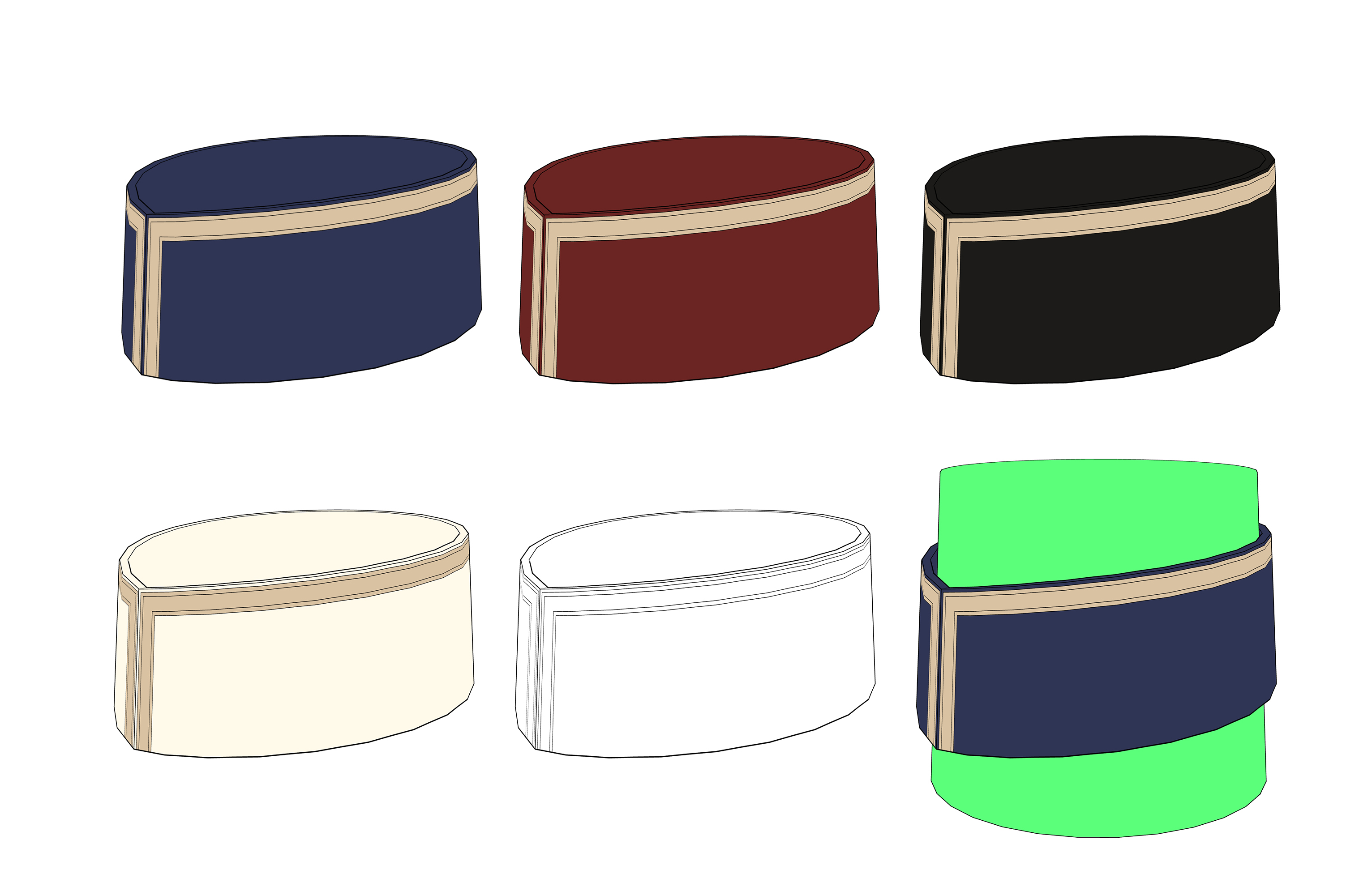 제복 카라 Uniform collar1 제복 카라 Uniform collar1