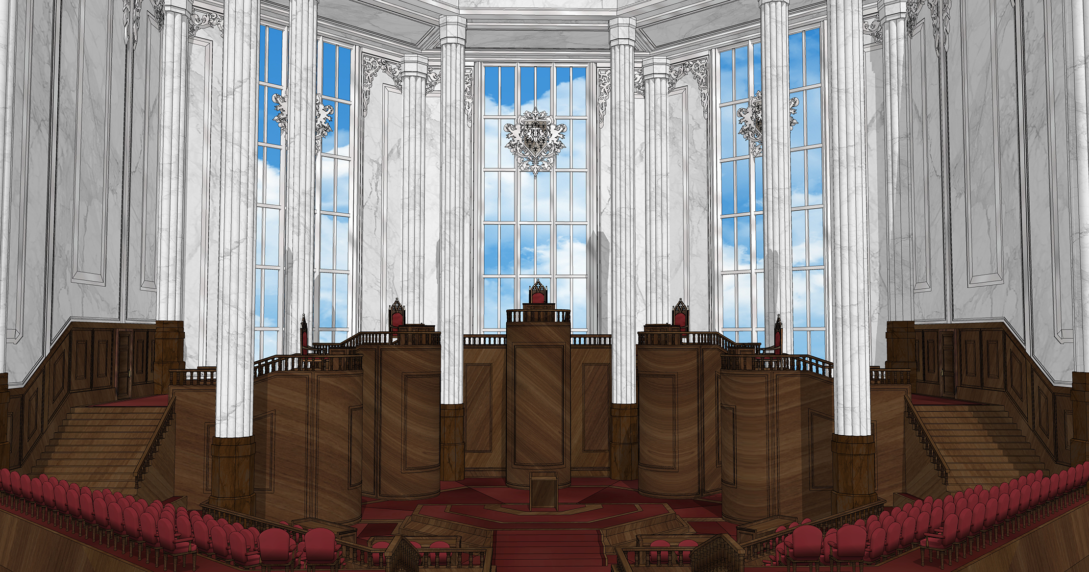 재판소Court-1