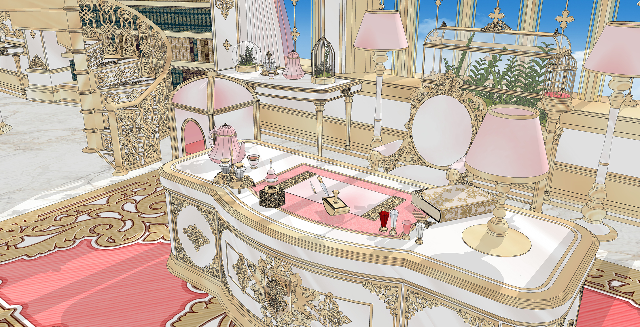 공주 집무실princess office-11 공주 집무실princess office-11