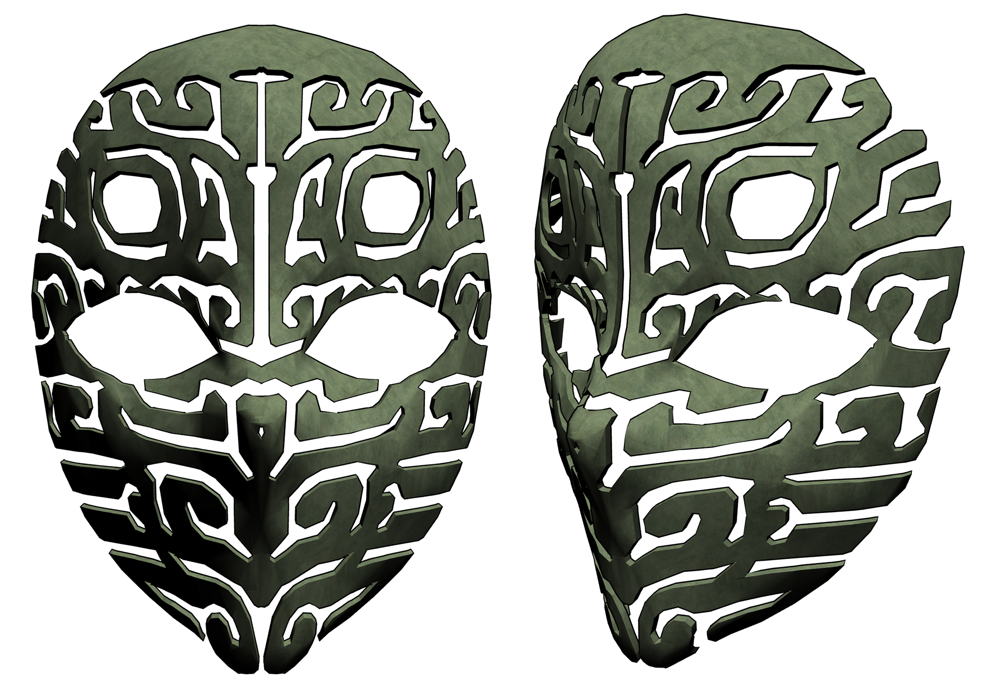 동양풍 가면 Oriental style mask B-11-3 동양풍 가면 Oriental style mask B-11-3