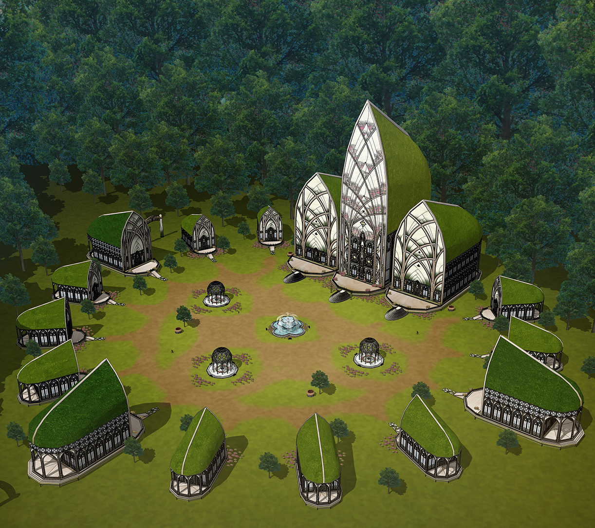 엘프 기본 마을-1 엘프 기본 마을-1