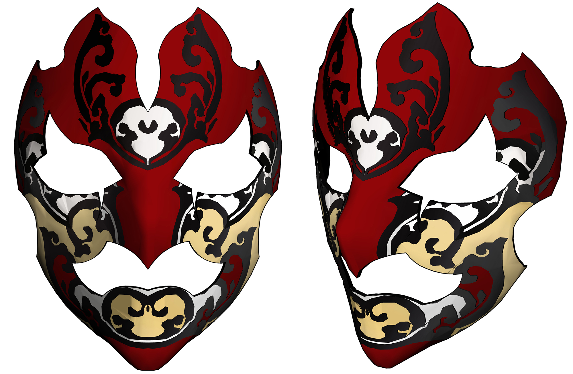 동양풍 가면 Oriental style mask B-8-3 동양풍 가면 Oriental style mask B-8-3