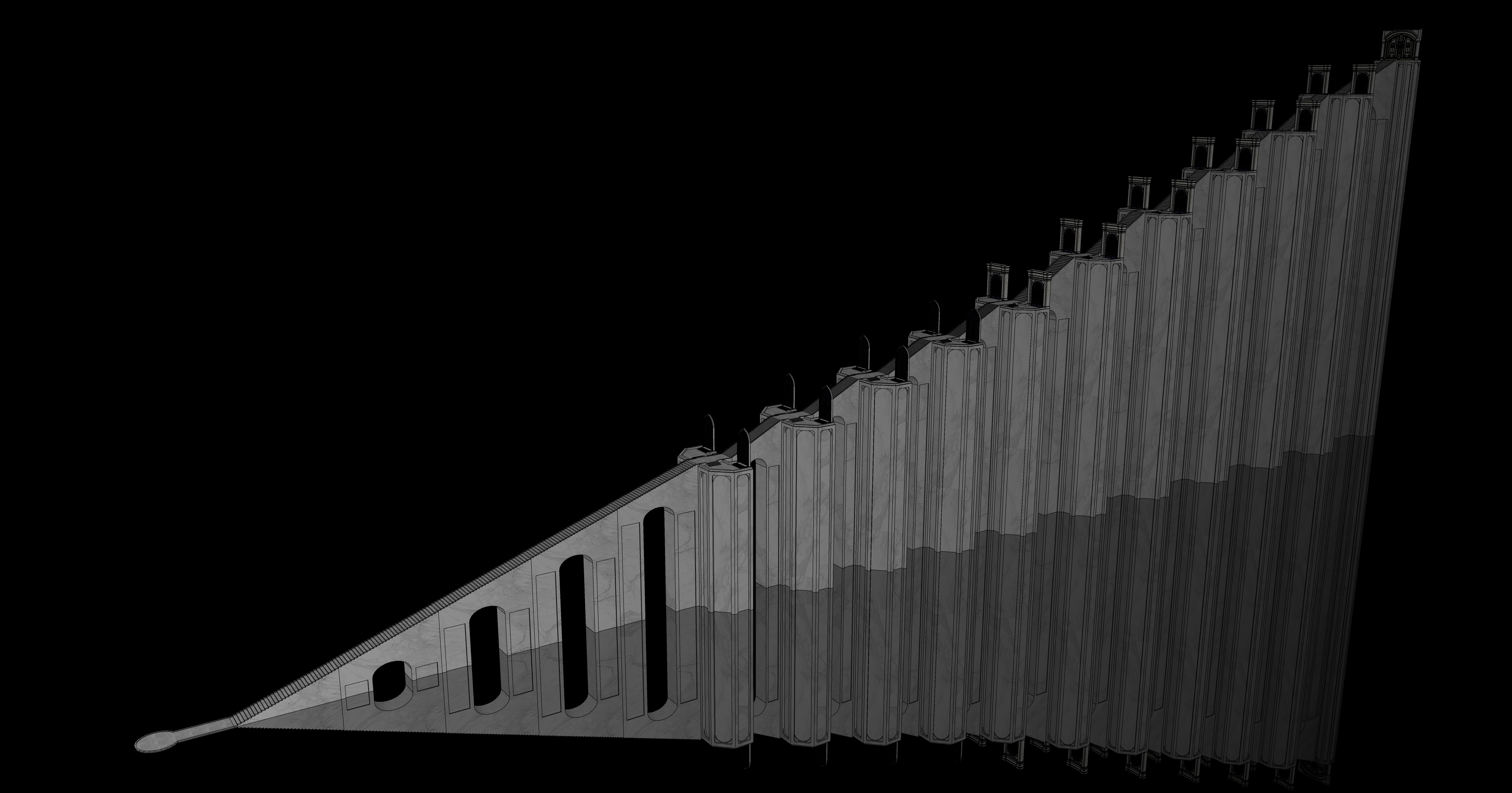 계단식 차원문Stepped Dimension Gate-8 계단식 차원문Stepped Dimension Gate-8