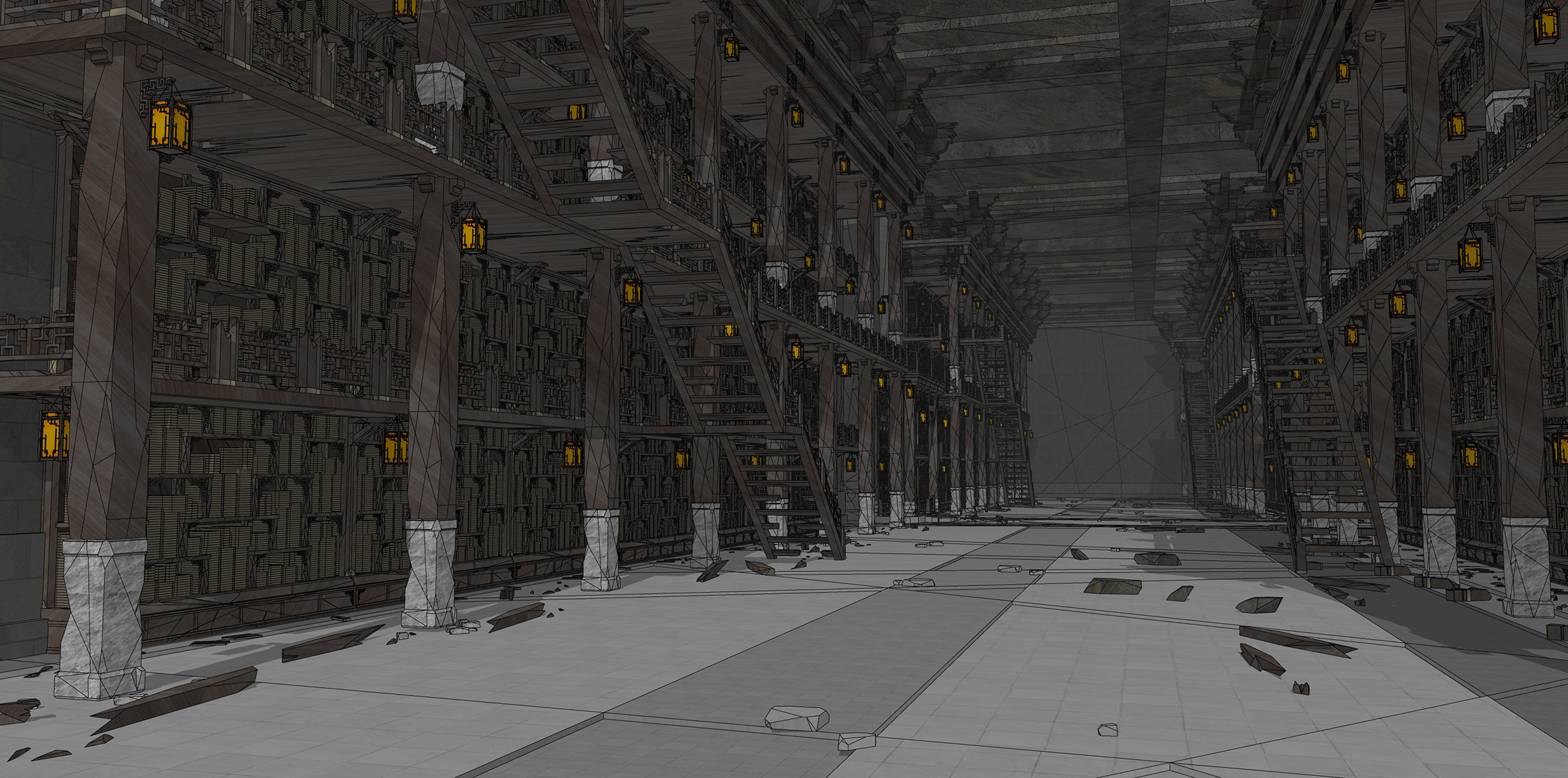 비급서고 폐허 Secret library ruin ver3-8