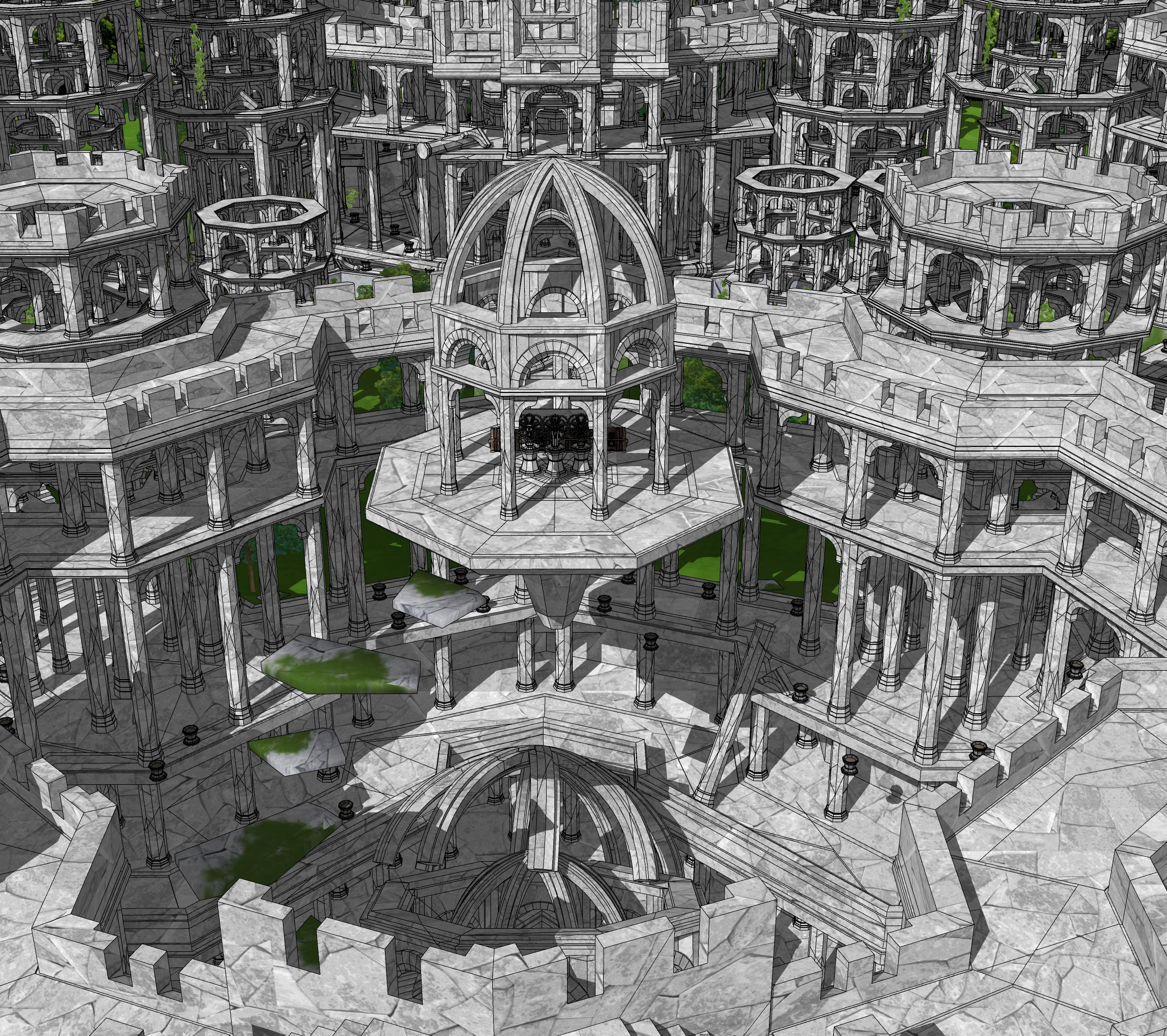 대형 유적 폐허2-5