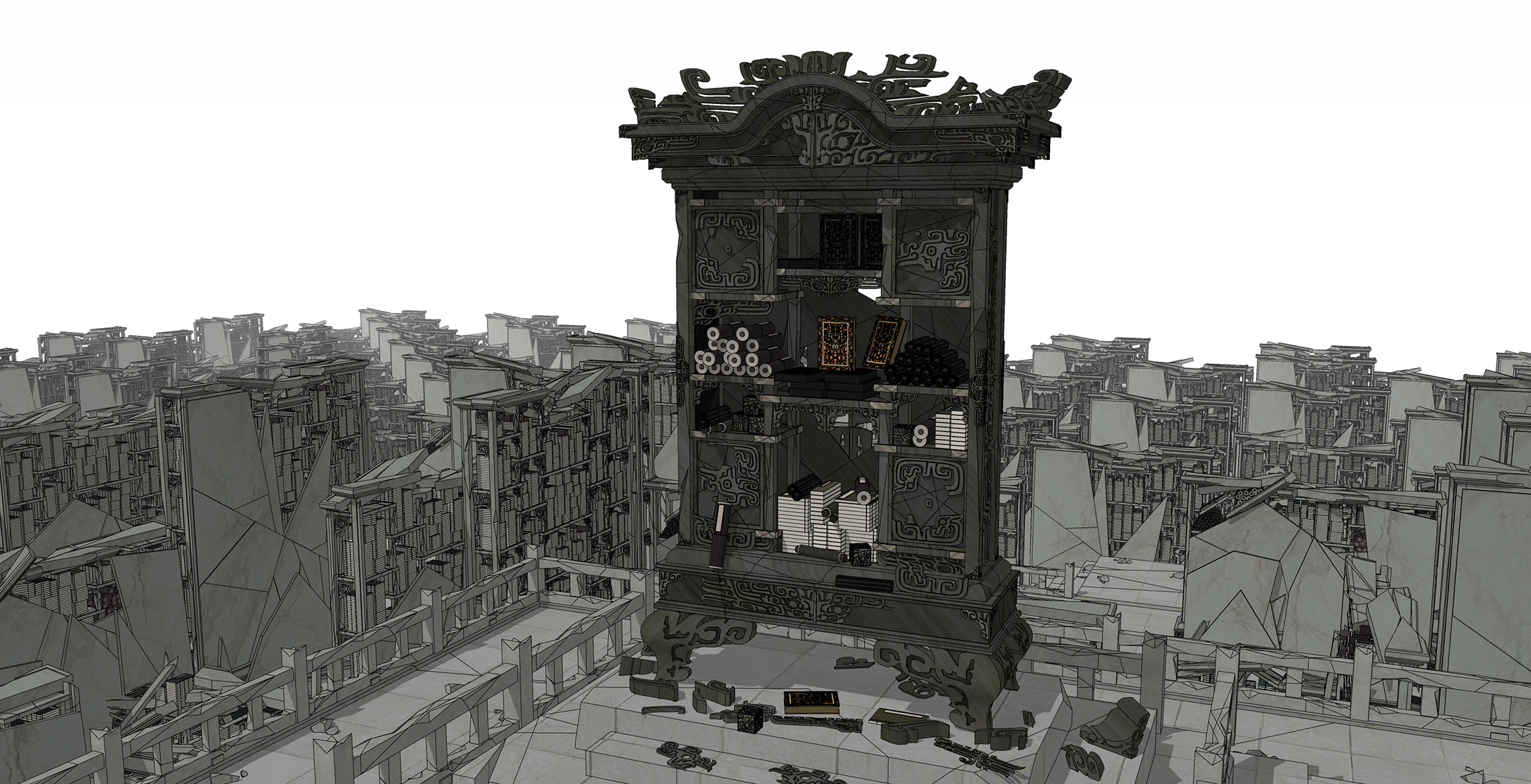 비급서고 폐허 Secret library ruin ver2-7