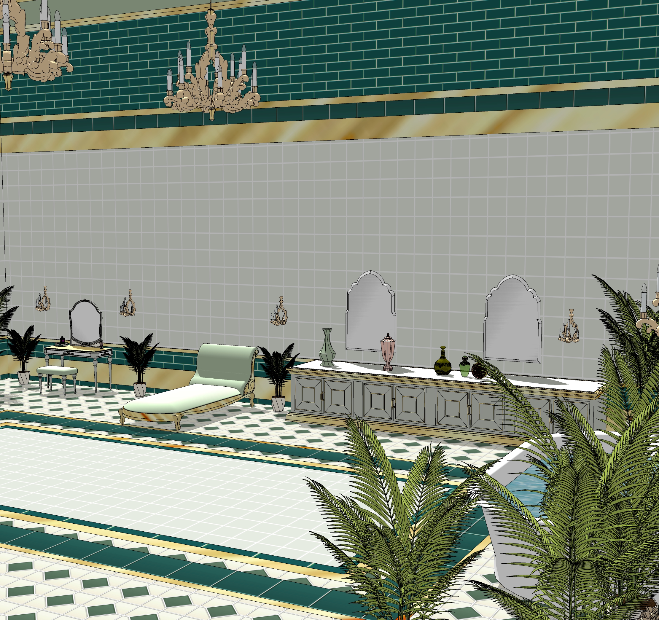 dessert shop set Washroom-7 dessert shop set Washroom-7