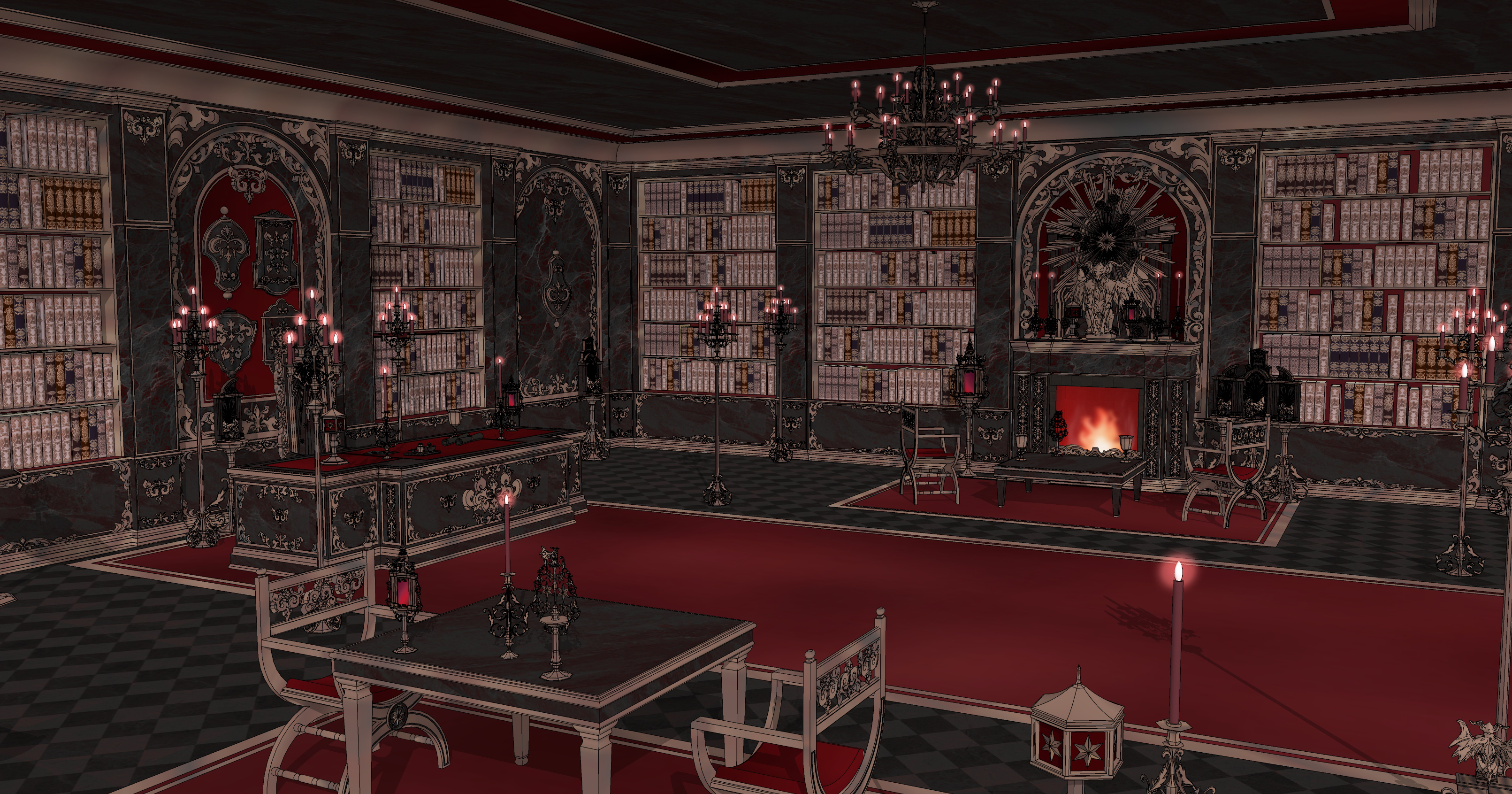 악마 대사제의 집무실 The Demon High Priest's Office-1보정