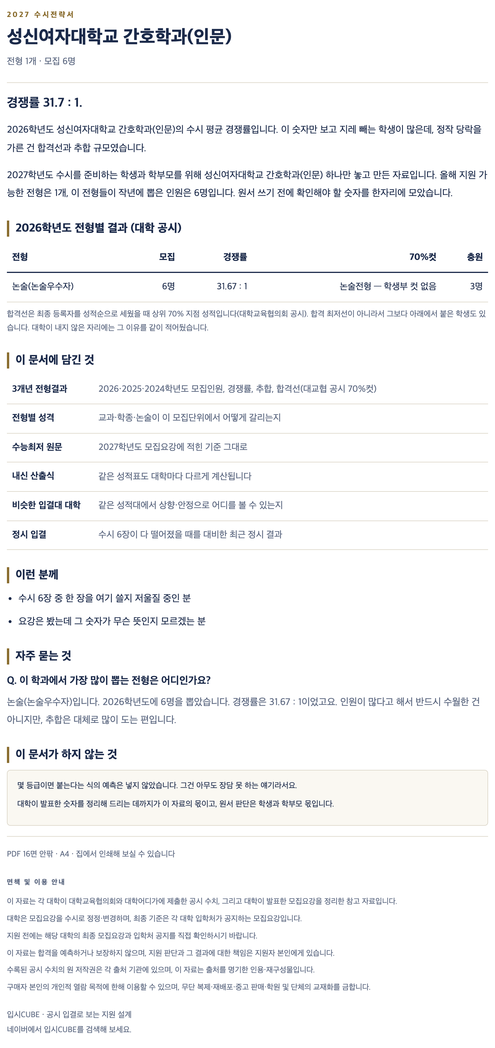 성신여대_간호학과(인문)_상세 성신여대_간호학과(인문)_상세