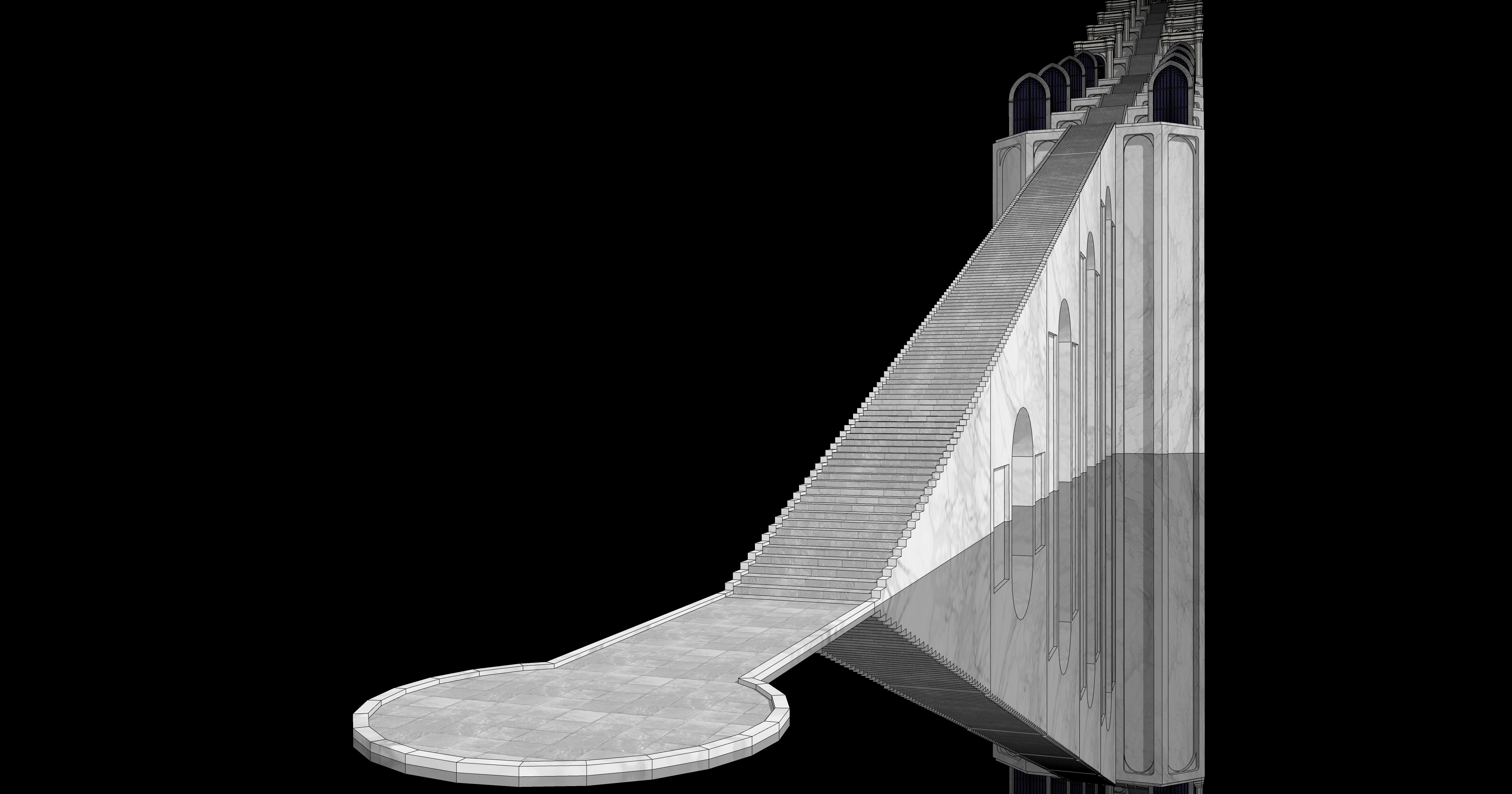 계단식 차원문Stepped Dimension Gate-2 계단식 차원문Stepped Dimension Gate-2