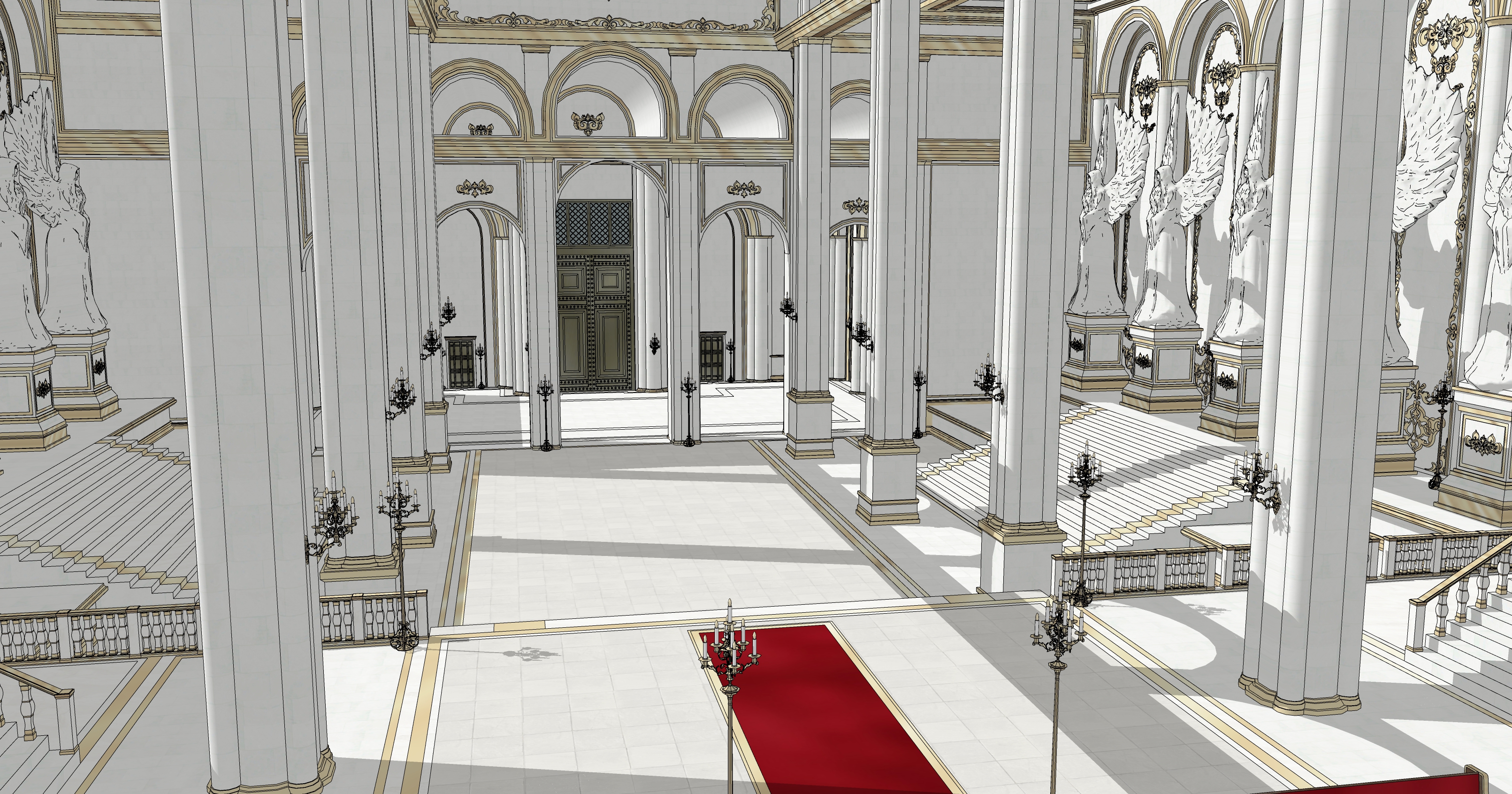 신전 실내 Temple interior-16