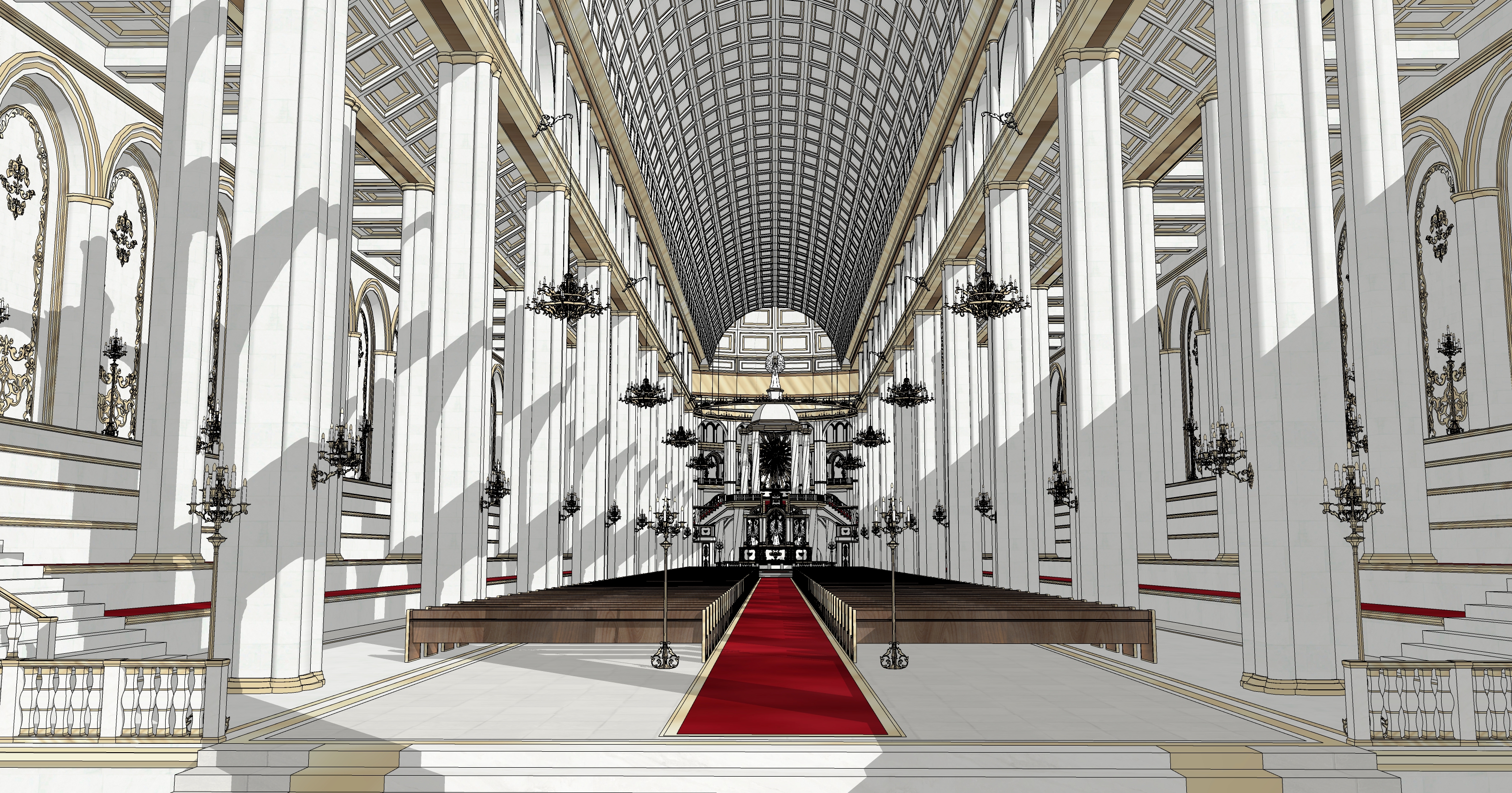 신전 실내 Temple interior-2