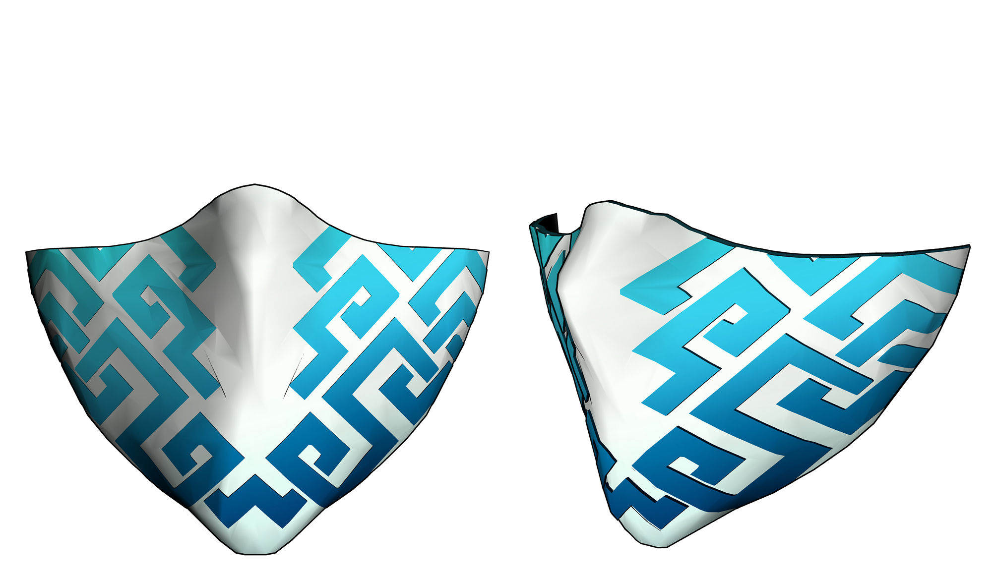 동양풍 가면 Oriental style mask B-18-3 동양풍 가면 Oriental style mask B-18-3