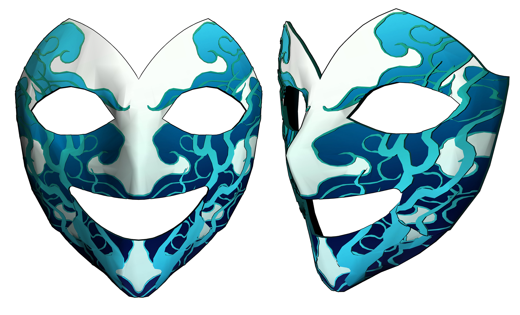 동양풍 가면 Oriental style mask B-16-3 동양풍 가면 Oriental style mask B-16-3