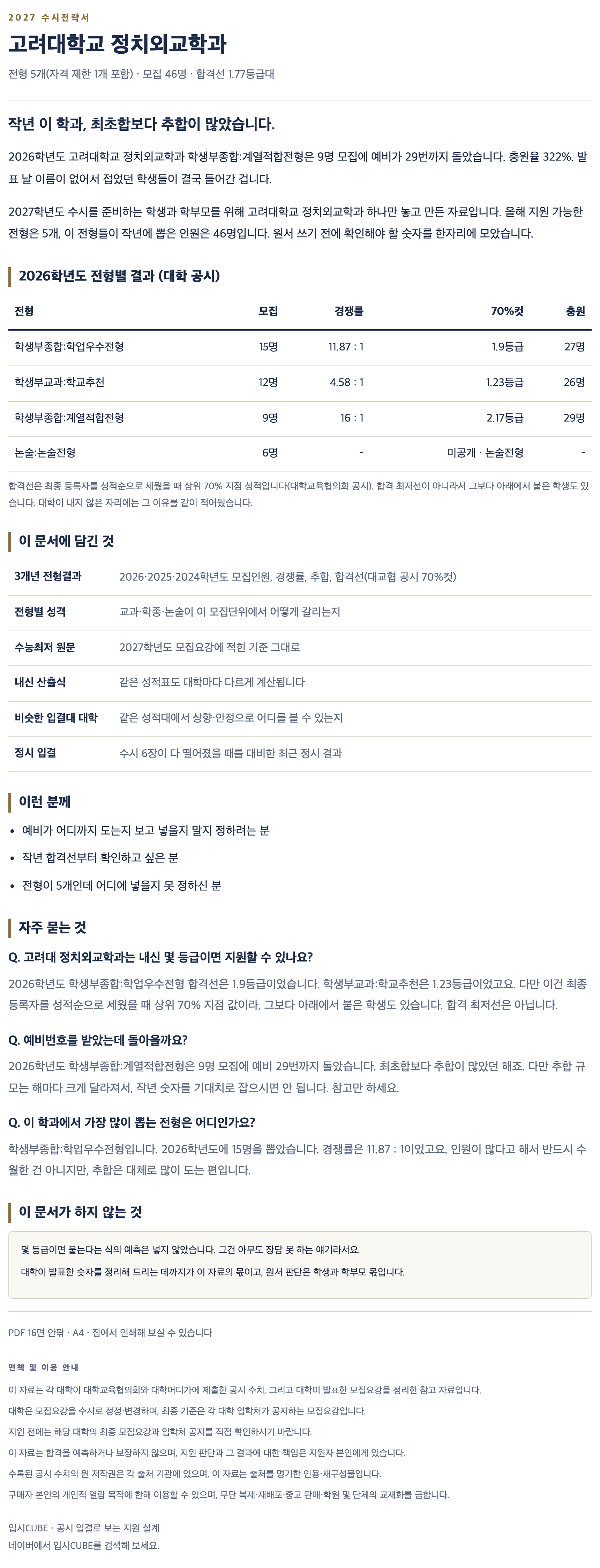 고려대_정치외교학과_상세 고려대_정치외교학과_상세