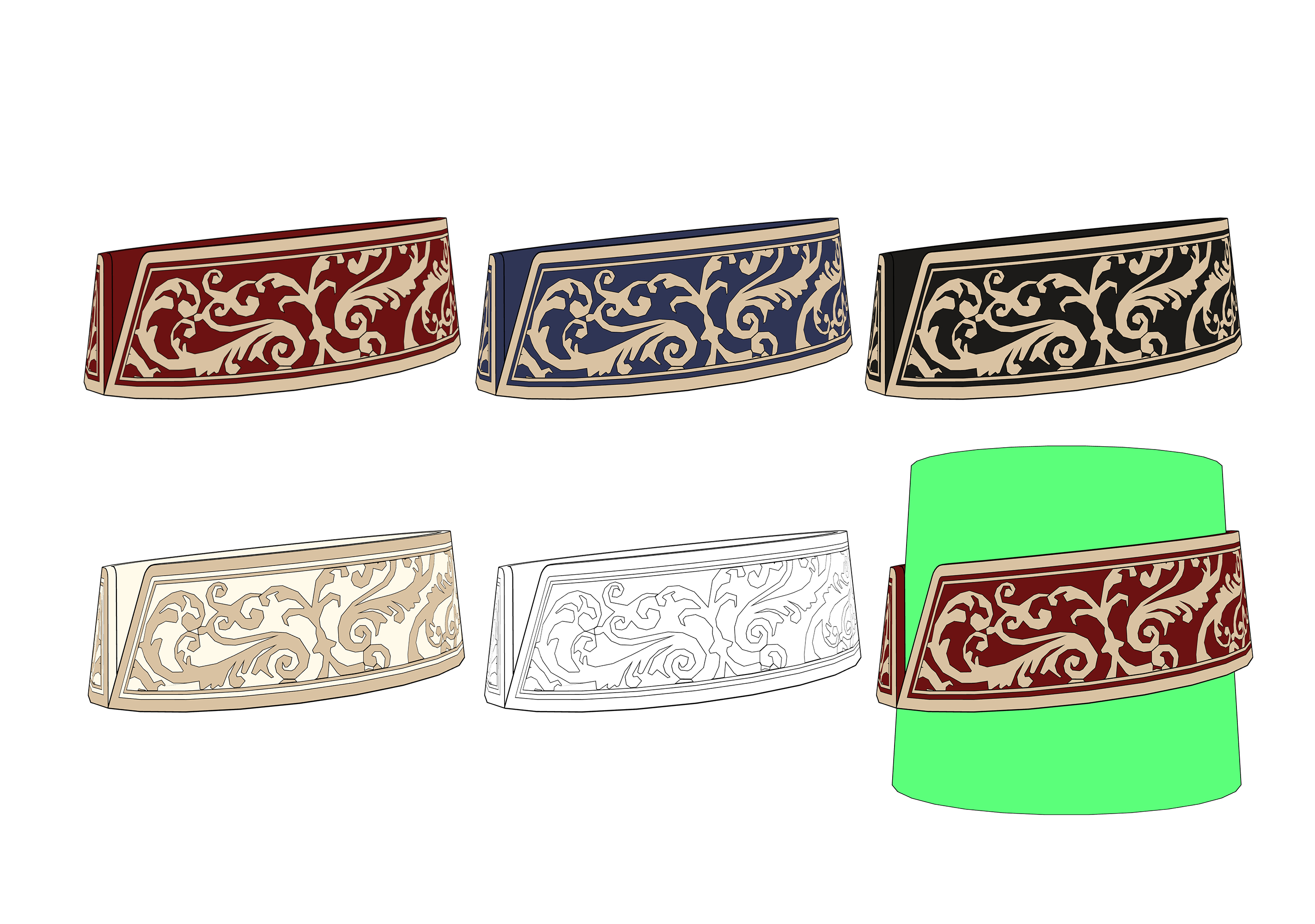 제복 카라 Uniform collar6 제복 카라 Uniform collar6